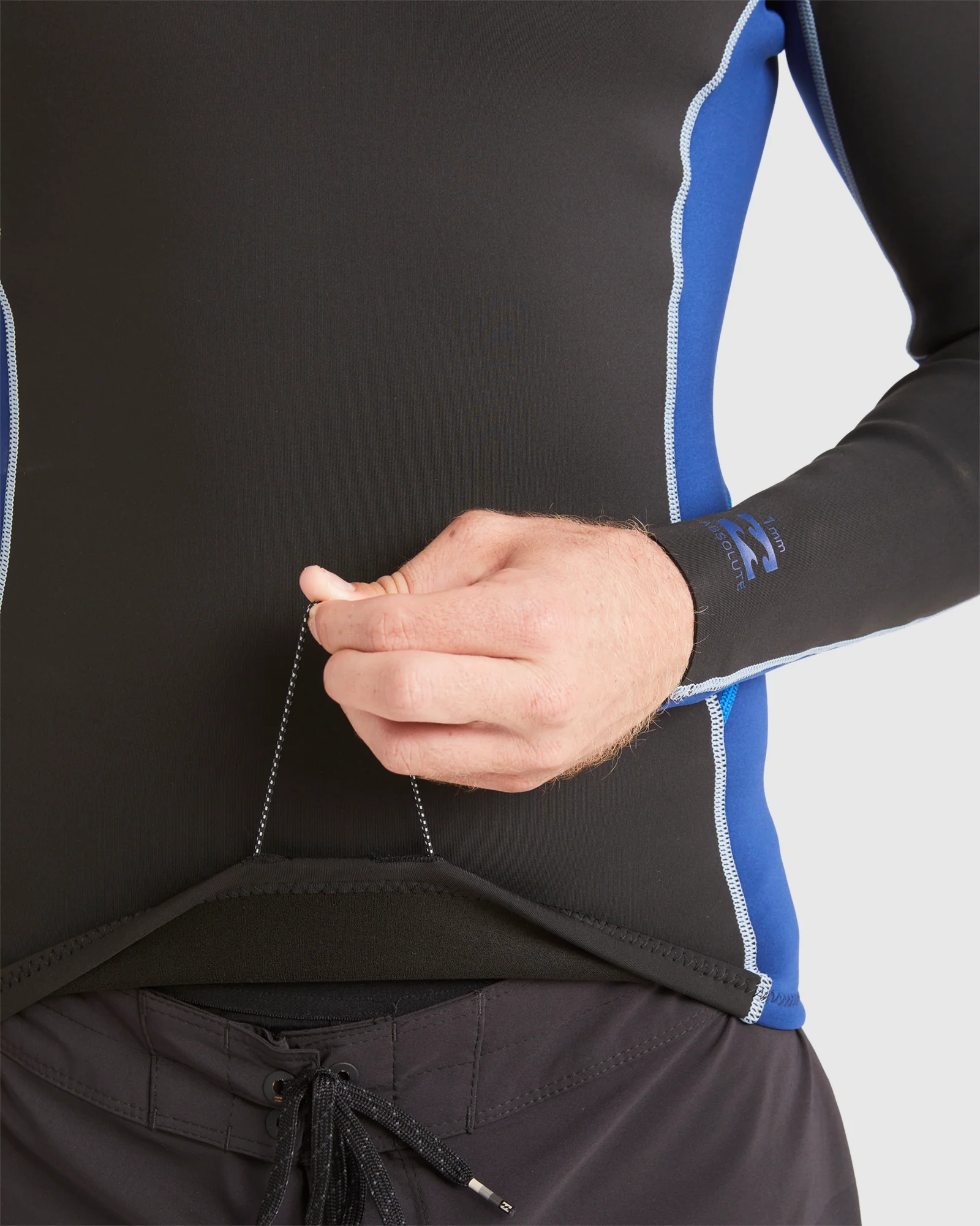 Mens 1/1mm Absolute Wetsuit Jacket - Image 7