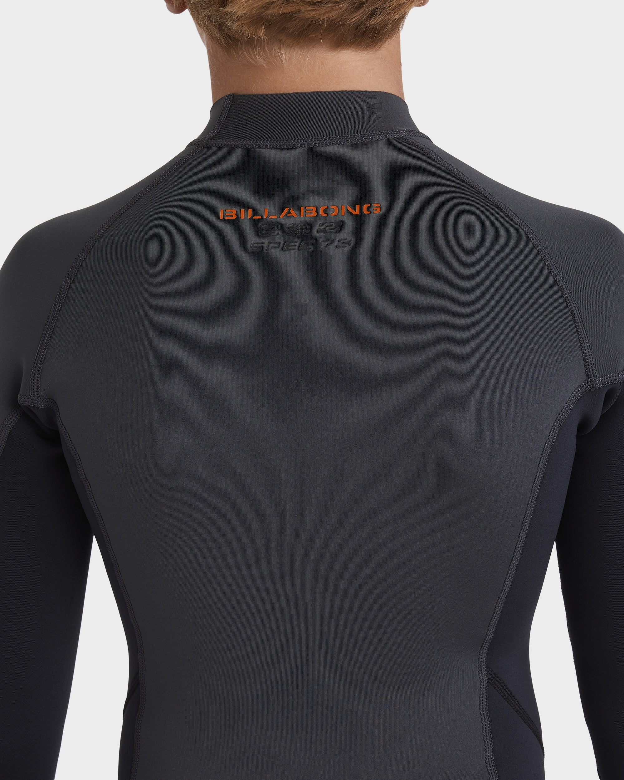 Boys 8-16 1/1mm Absolute Natural Long Sleeve Wetsuit Jacket - Image 7