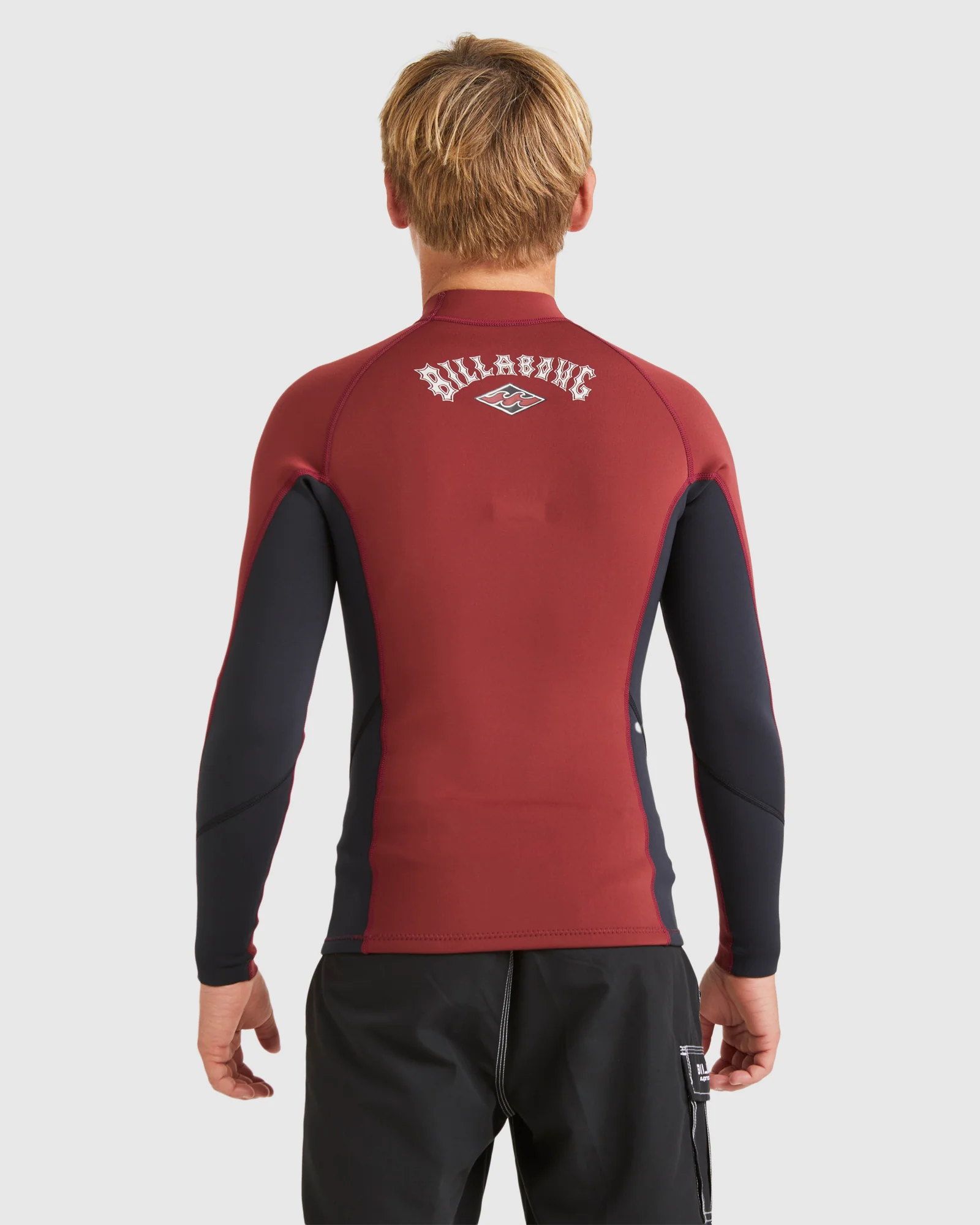 Boys 6-16 1/1mm Absolute Natural Wetsuit Jacket - Image 3