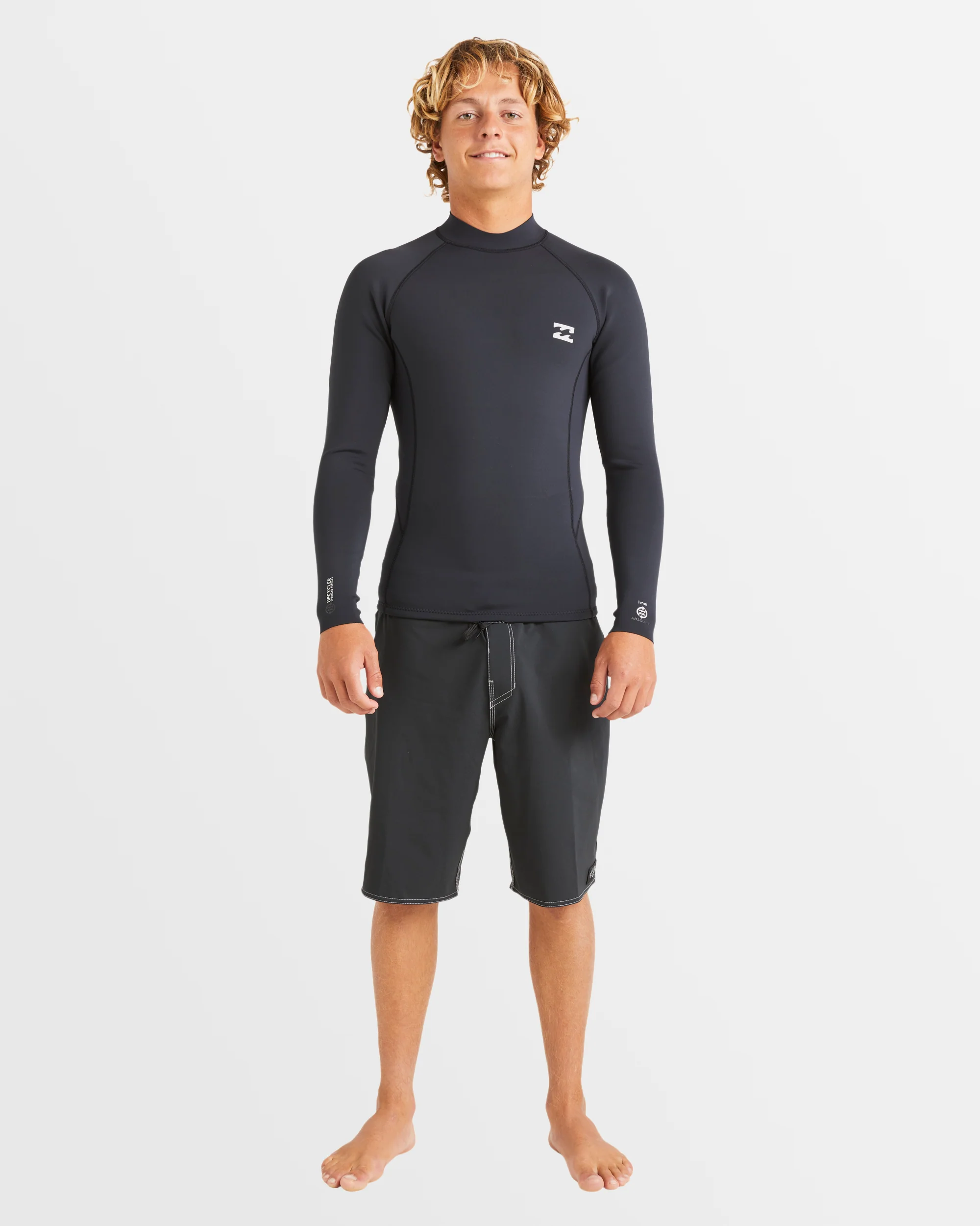 Mens 1/1mm Absolute Natural Wetsuit Jacket - Image 9