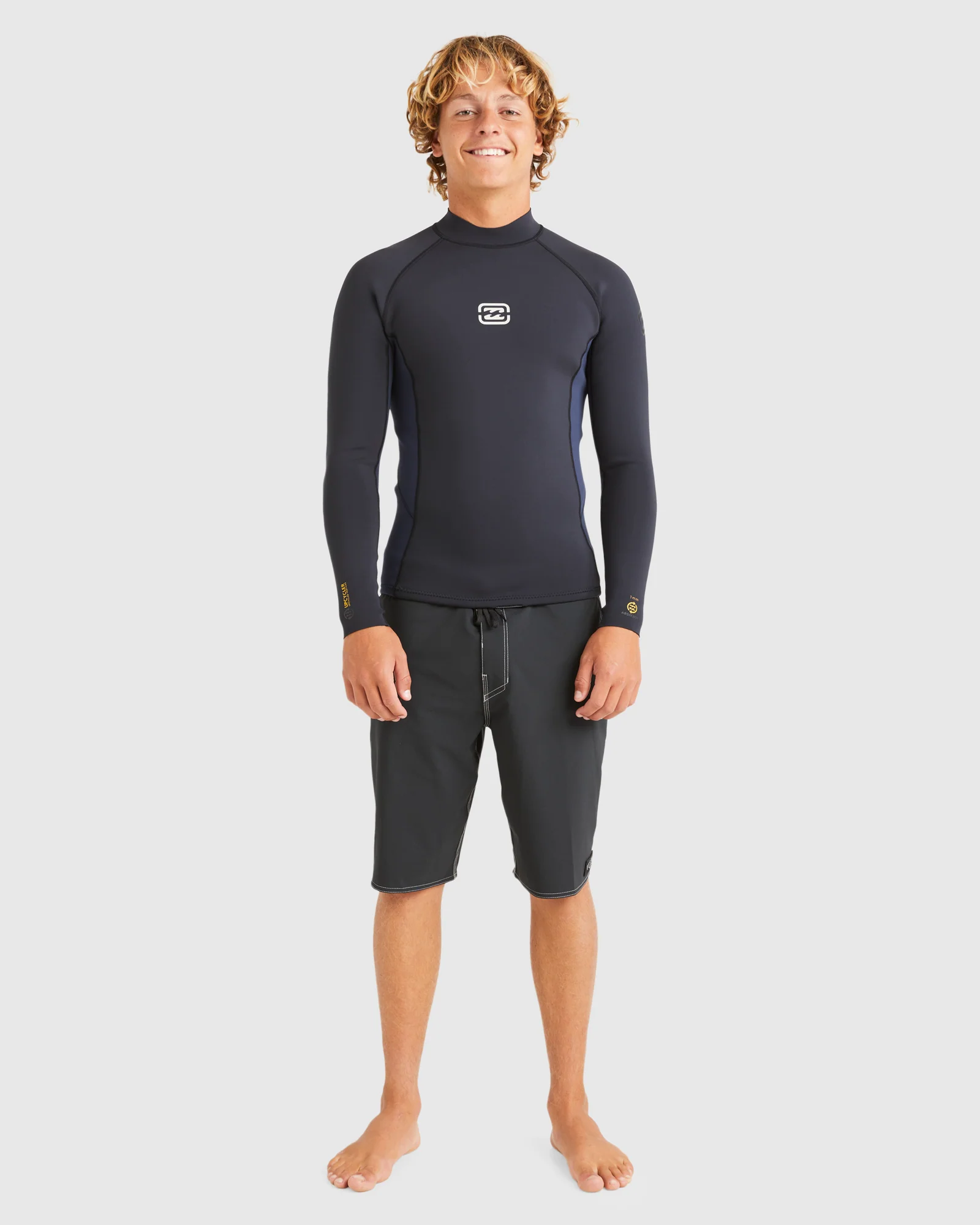 Mens 1/1mm Absolute Natural Wetsuit Jacket - Image 5