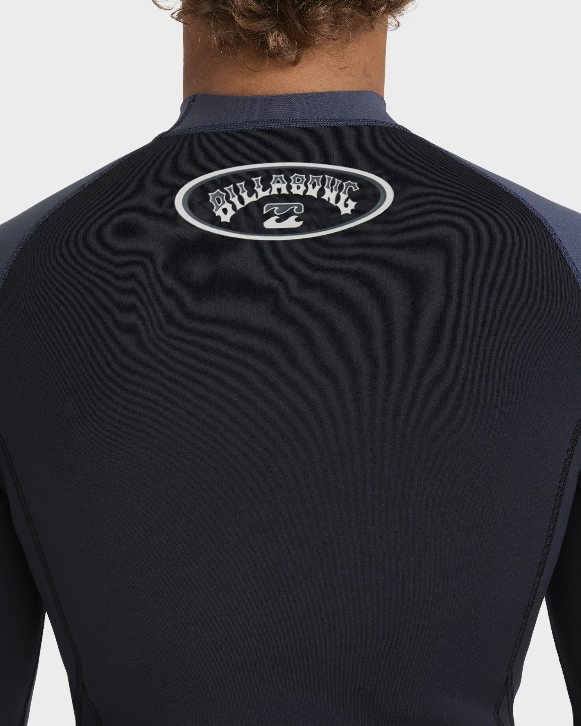Mens 1/1mm Absolute Natural Long Sleeve Wetsuit Top - Image 7