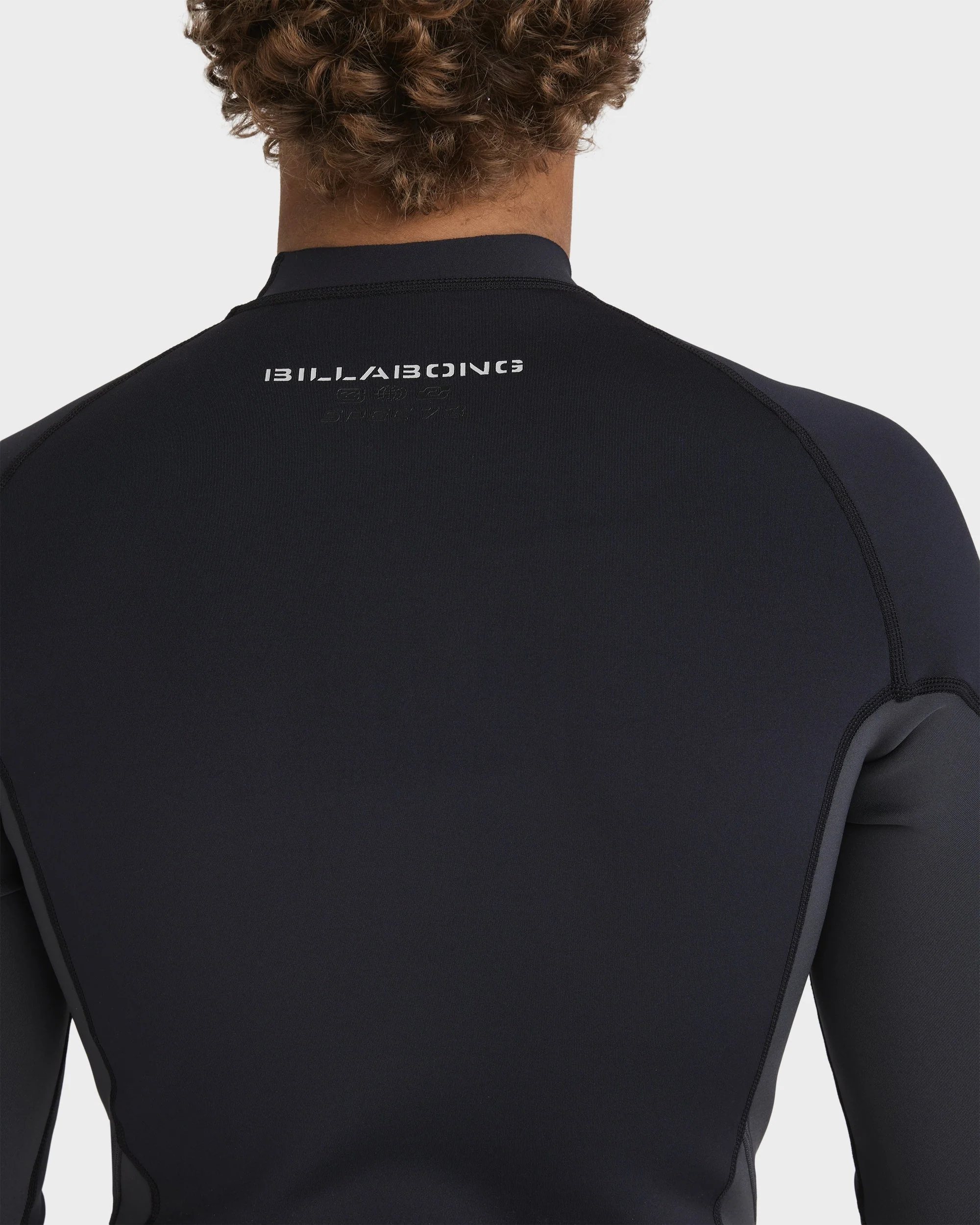 Mens 1/1mm Absolute Natural Long Sleeve Wetsuit Top - Image 5
