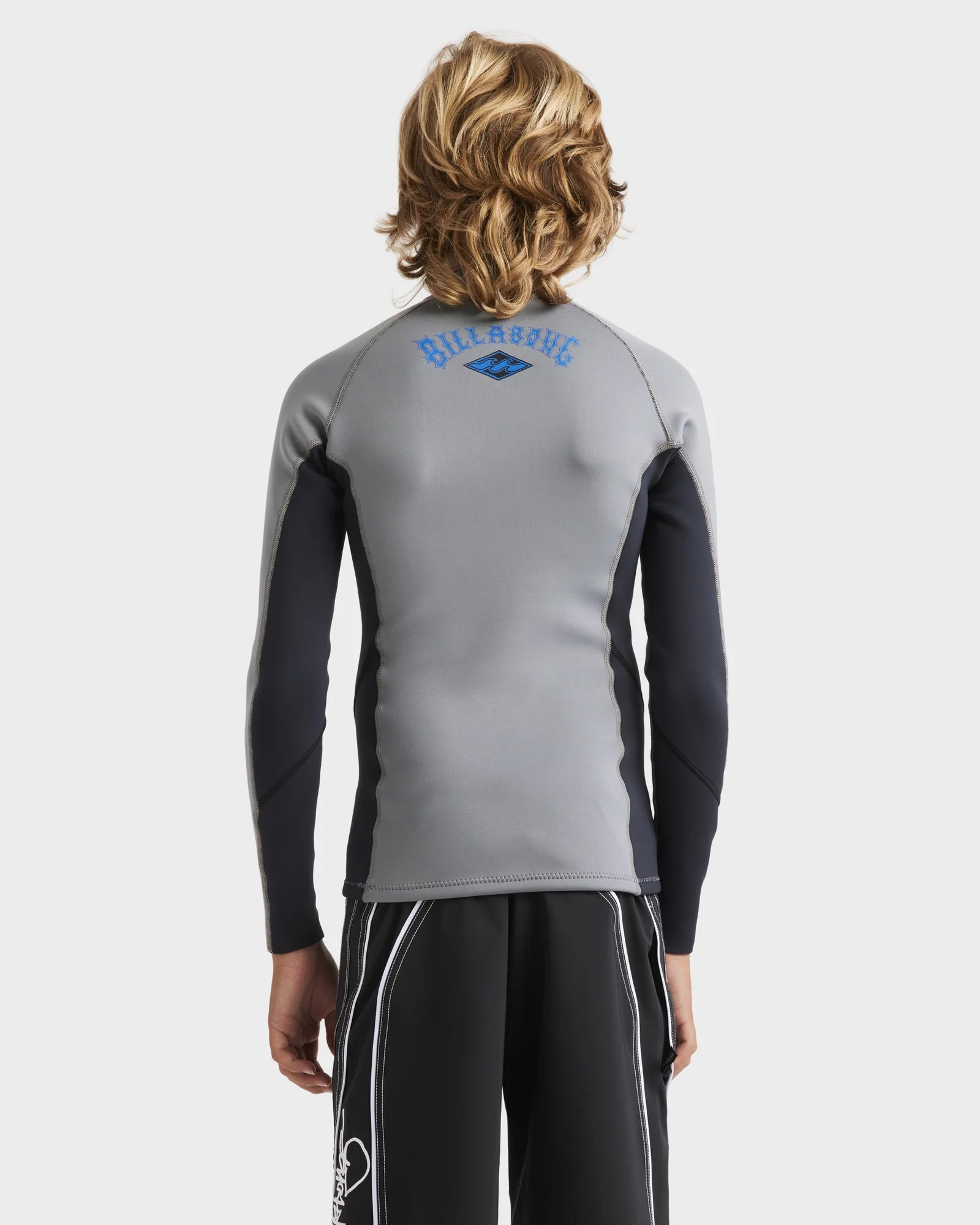 Boys 8-16 1/1mm Absolute Natural Backzip Wetsuit - Image 3