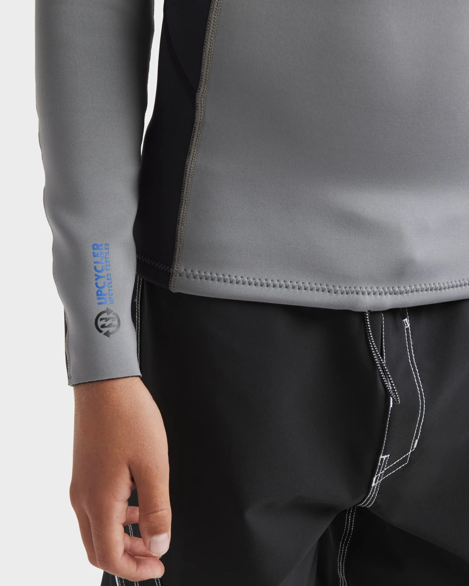 Boys 8-16 1/1mm Absolute Natural Backzip Wetsuit - Image 6
