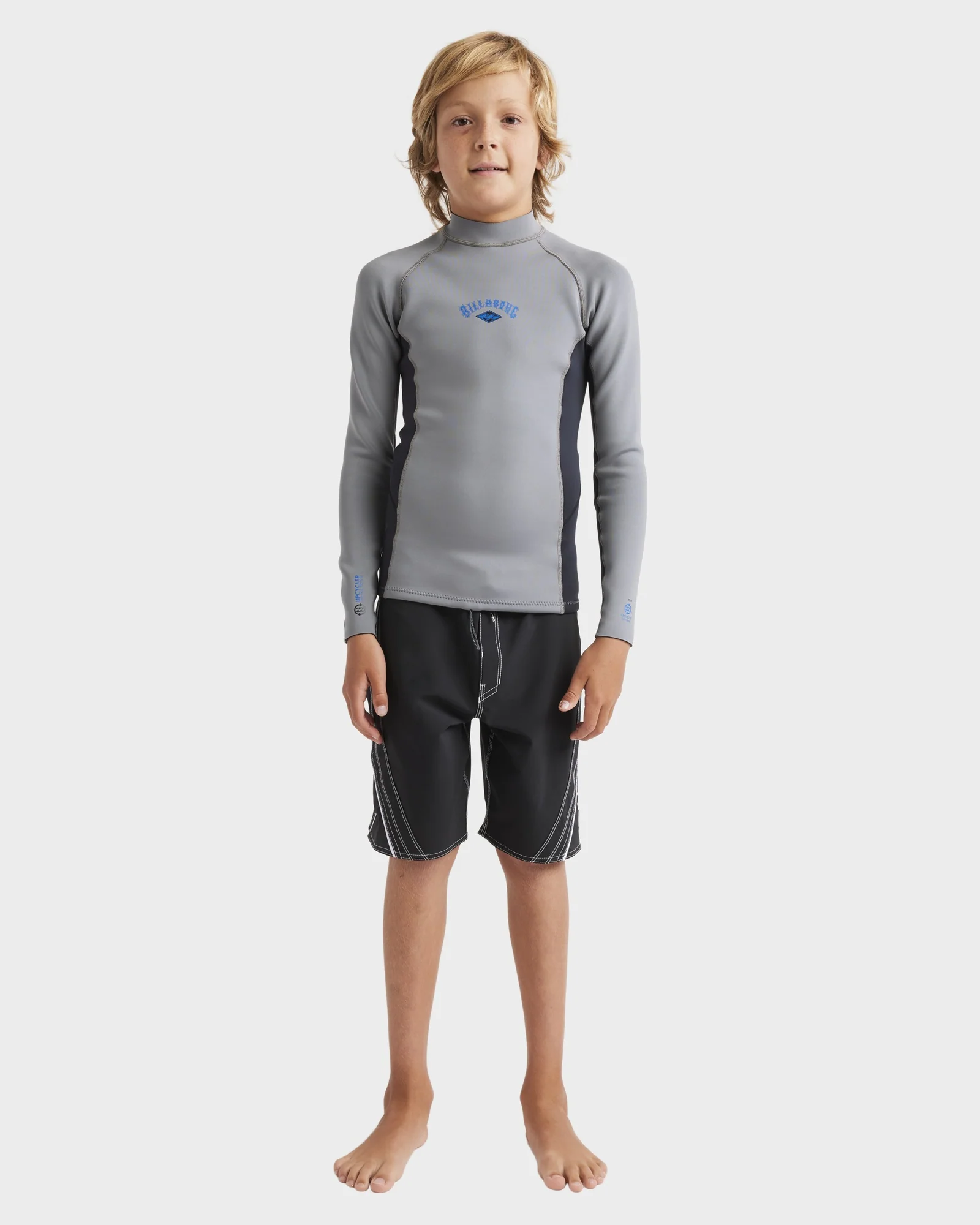 Boys 8-16 1/1mm Absolute Natural Backzip Wetsuit - Image 9