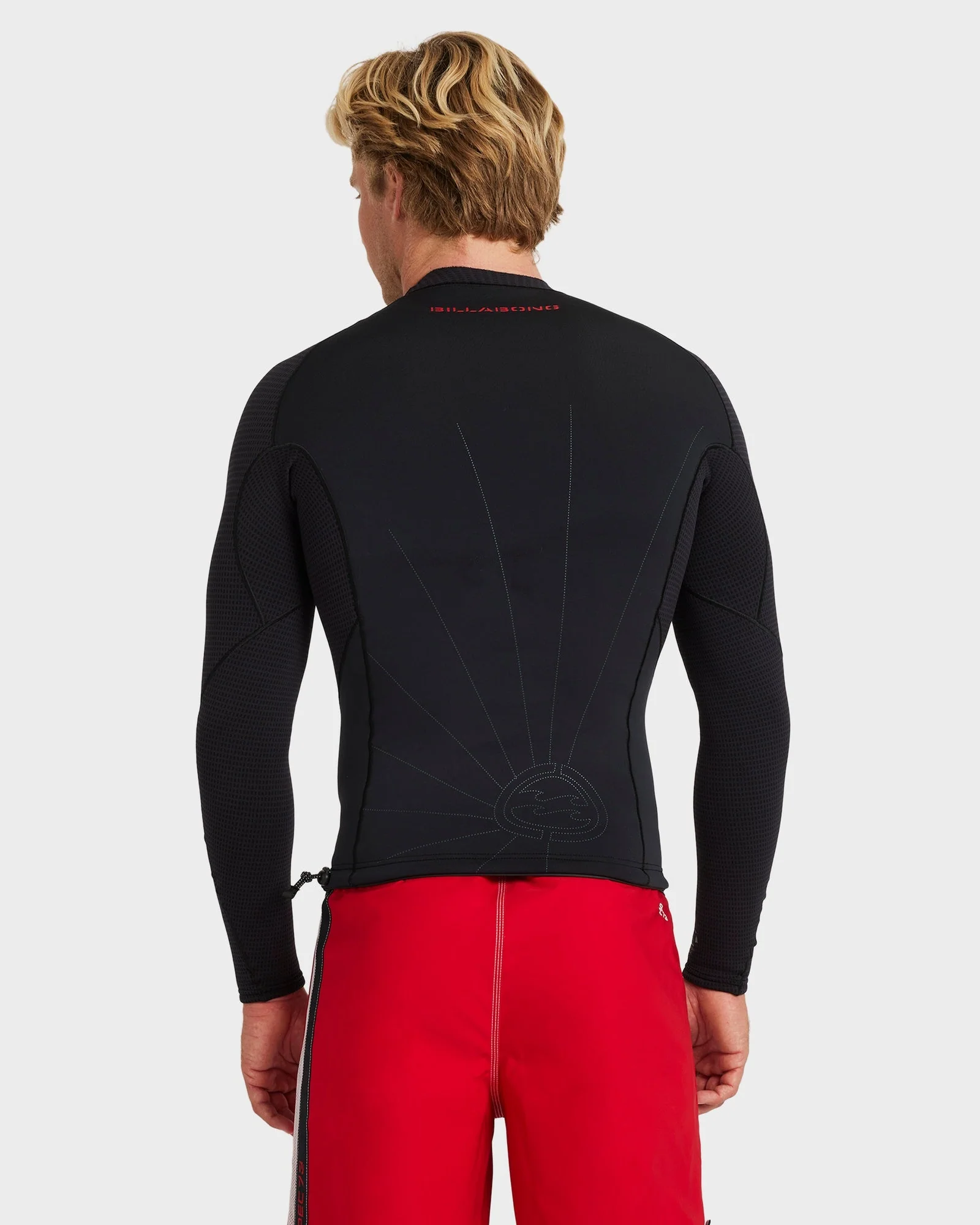 Mens 1/1mm Revolution Long Sleeve Wetsuit Top - Image 2