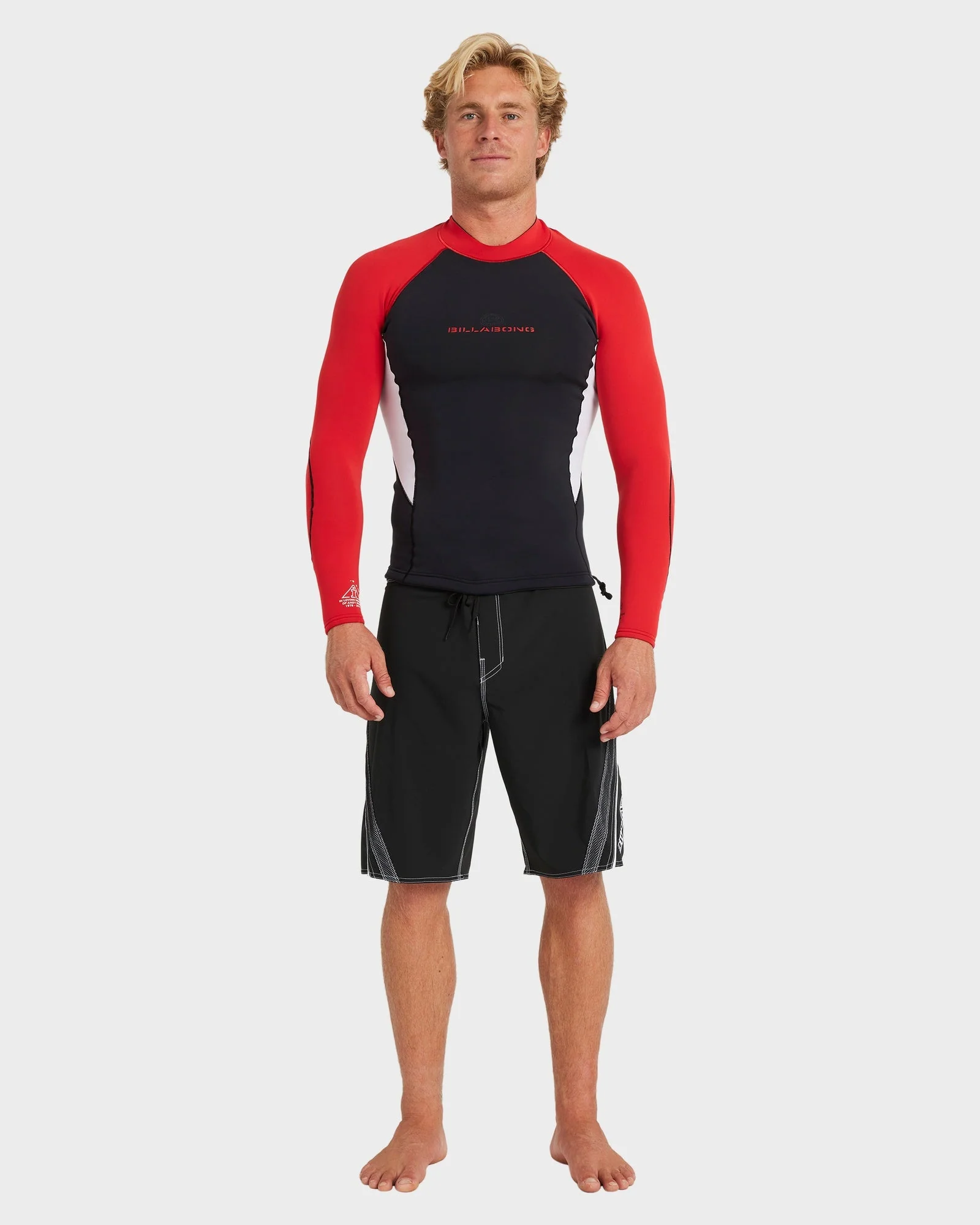 Mens 1/1mm Revolution Long Sleeve Wetsuit Top - Image 10