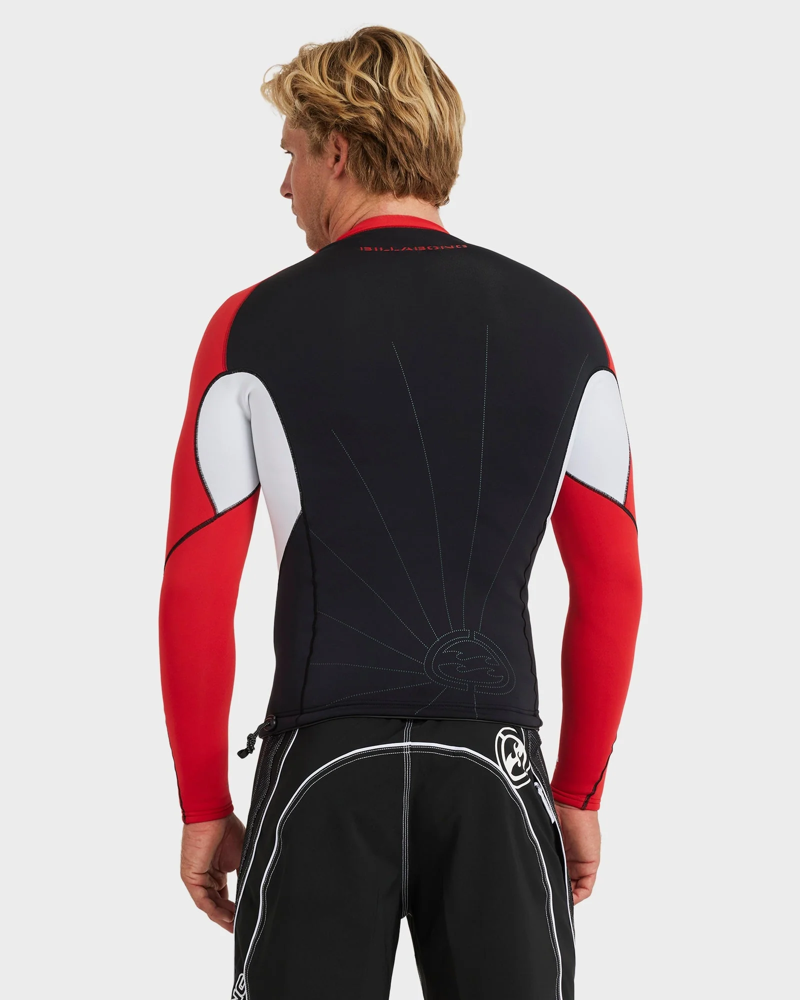 Mens 1/1mm Revolution Long Sleeve Wetsuit Top - Image 2