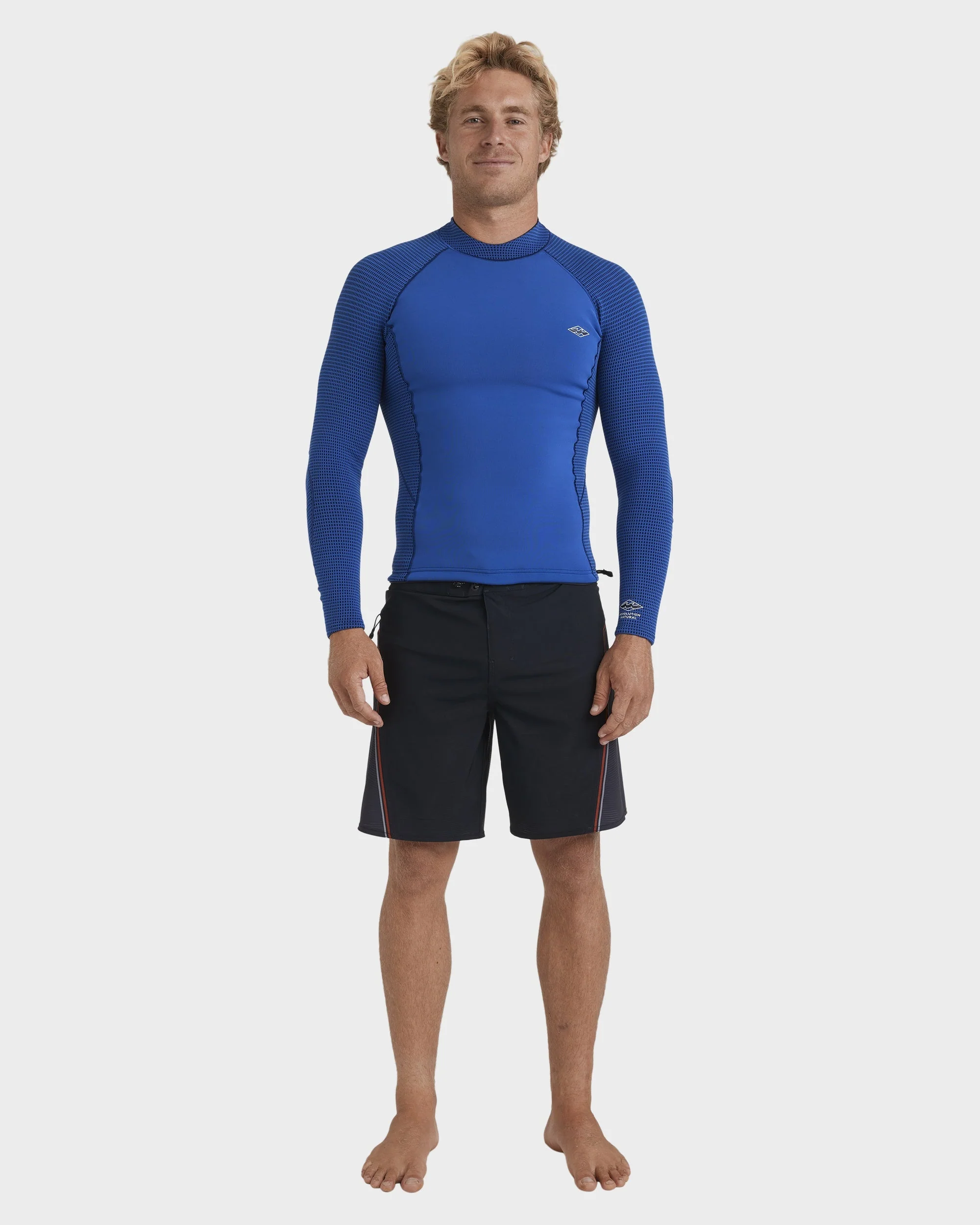 Mens 1/1mm Revolution Long Sleeve Wetsuit Top - Image 10