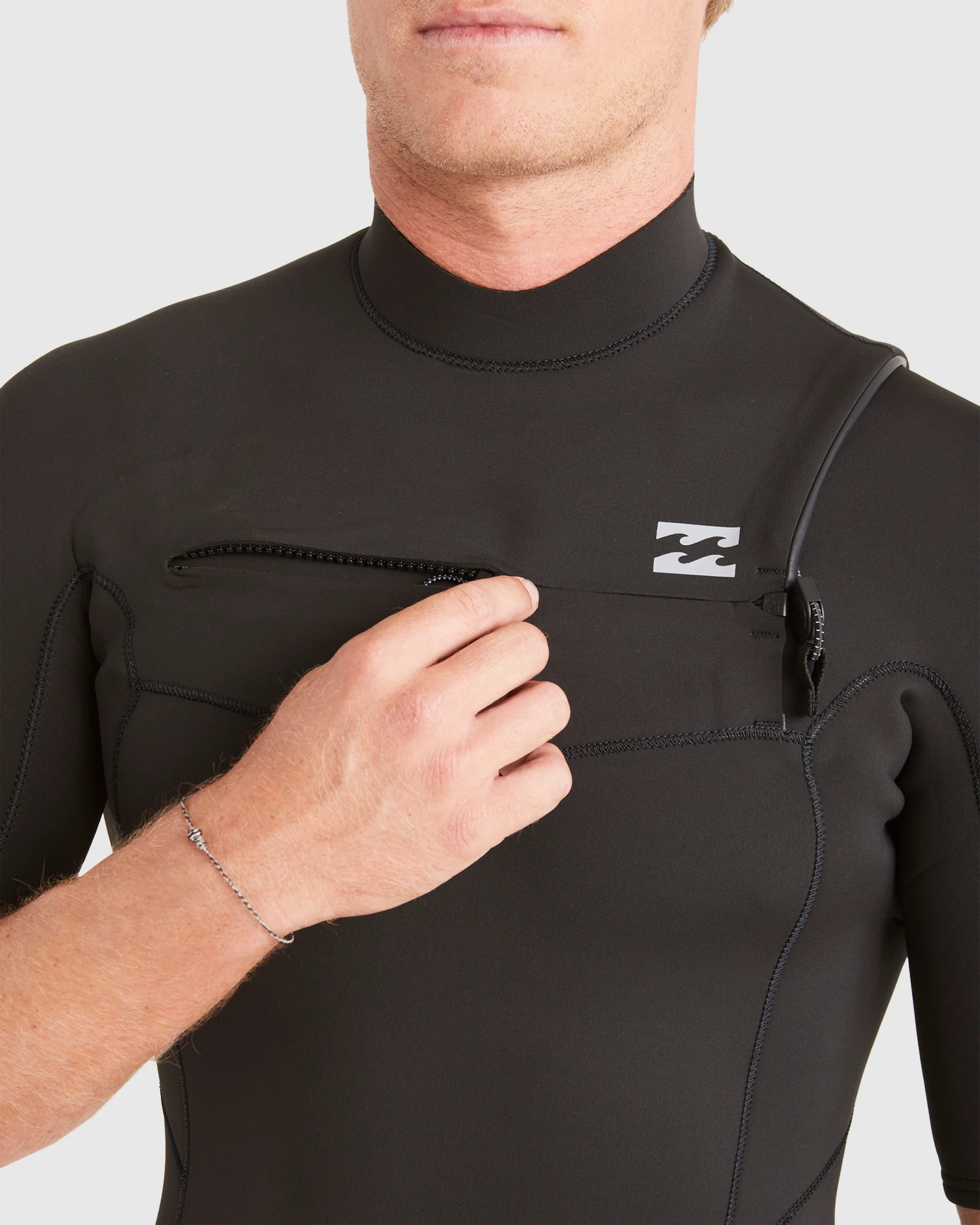 Mens 2/2mm Absolute Chest Zip GBS Springsuit - Image 4
