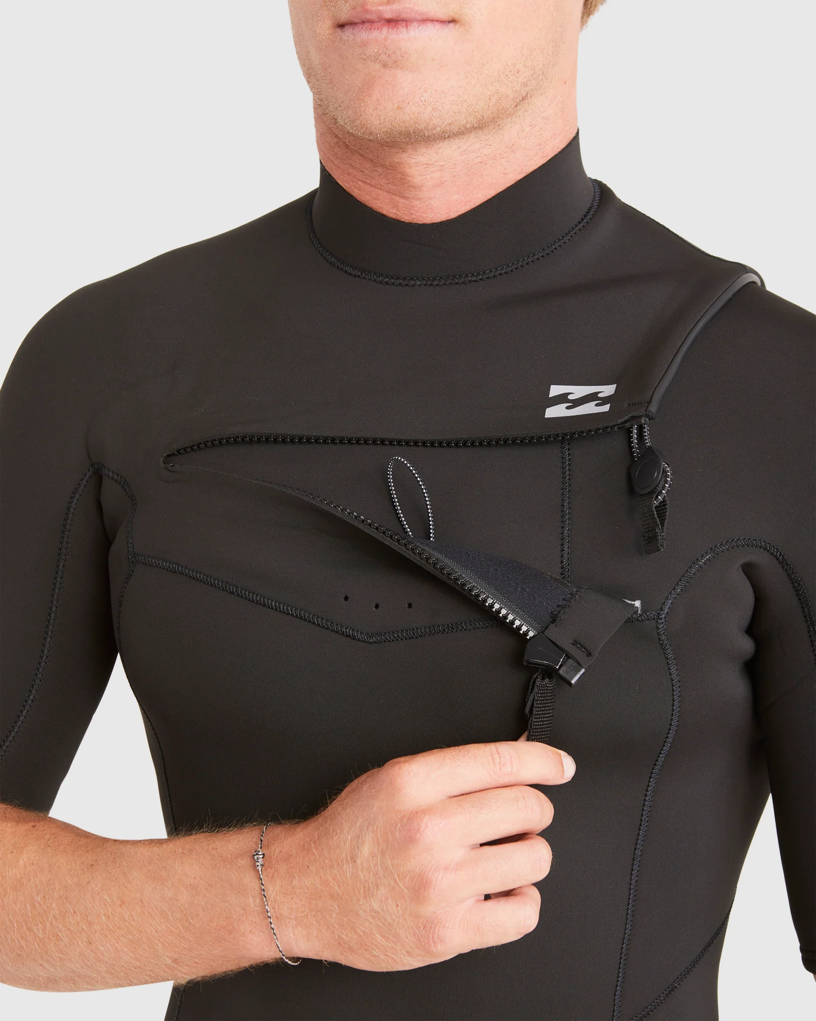 Mens 2/2mm Absolute Chest Zip GBS Springsuit - Image 5