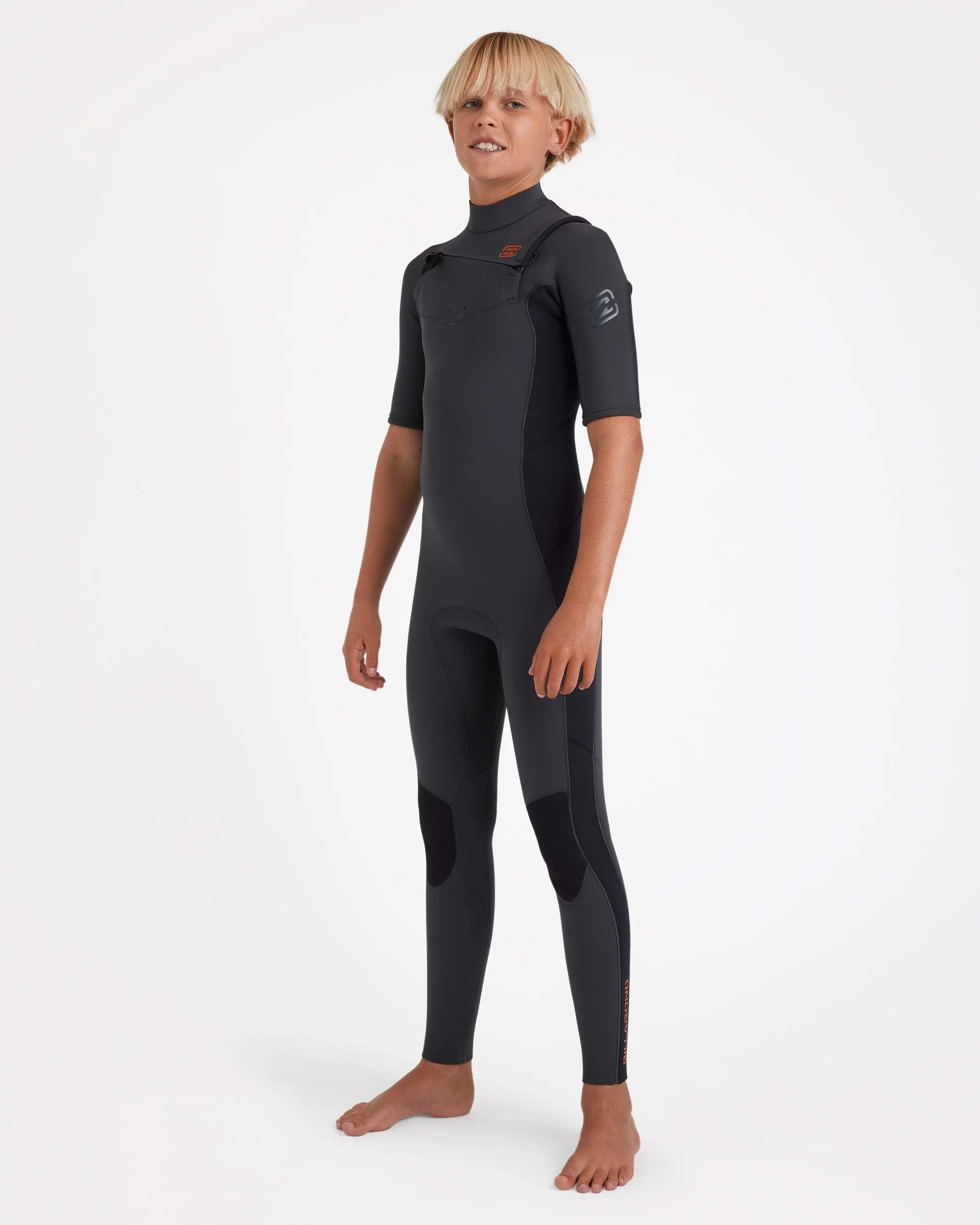 Boys 8-16 2/2mm Absolute Natural Chest Zip GBS Fullsuit - Image 3