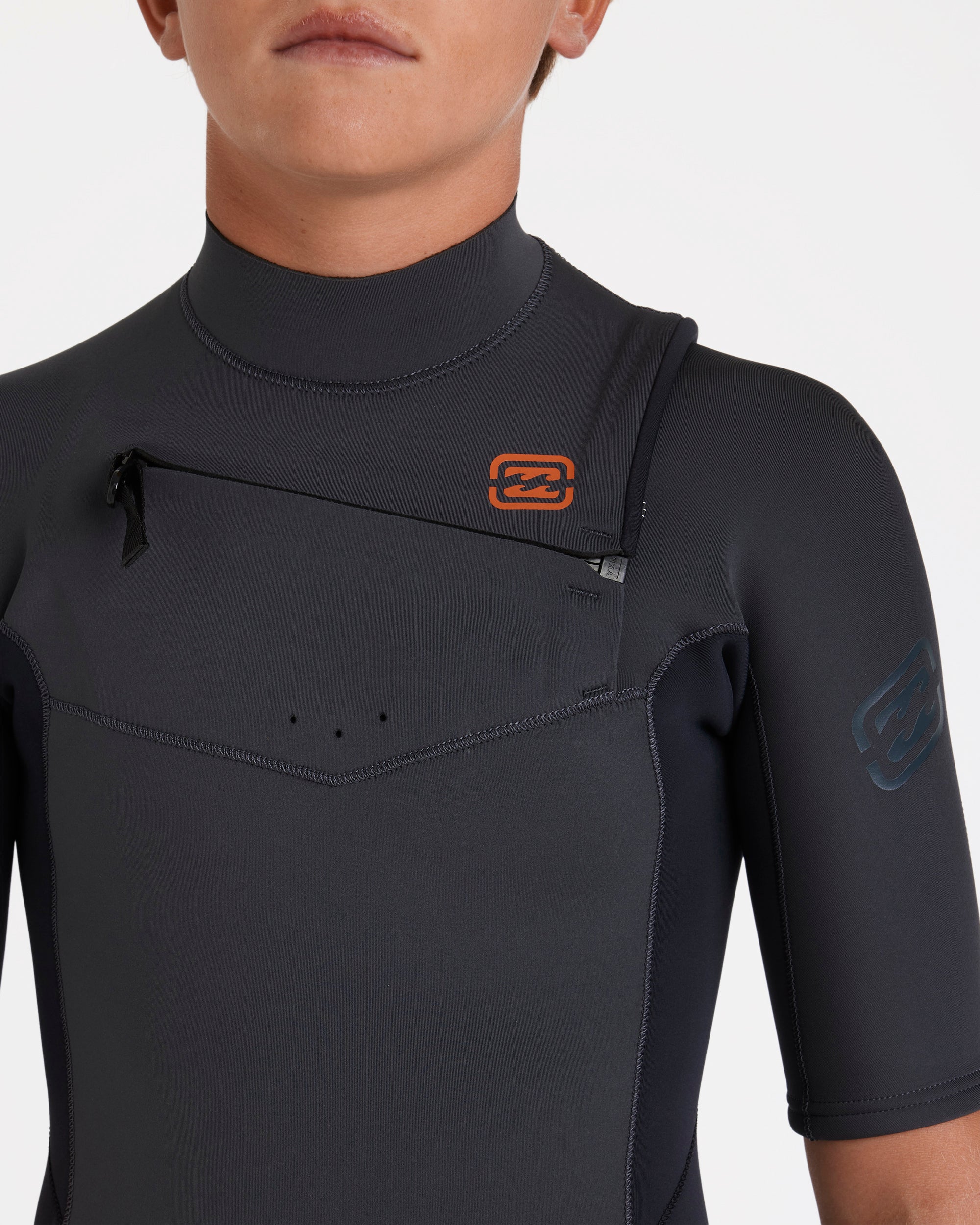 Boys 8-16 2/2mm Absolute Natural Chest Zip GBS Fullsuit - Image 4
