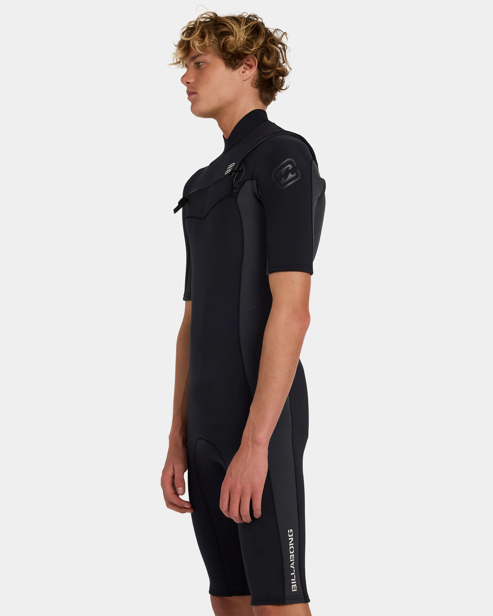 Mens 2/2mm Absolute Natural Chest Zip GBS Spring Suit - Image 3