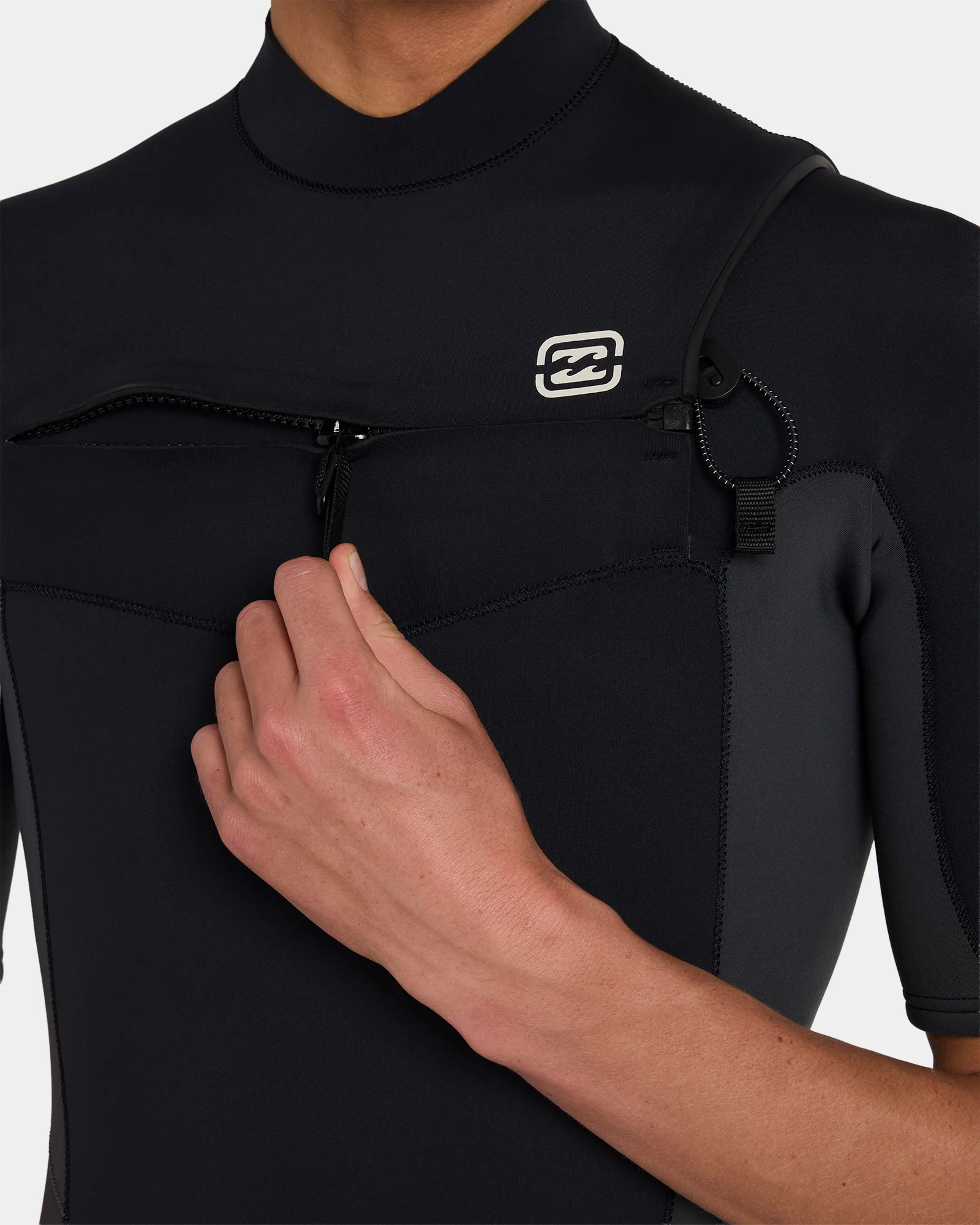 Mens 2/2mm Absolute Natural Chest Zip GBS Spring Suit - Image 5