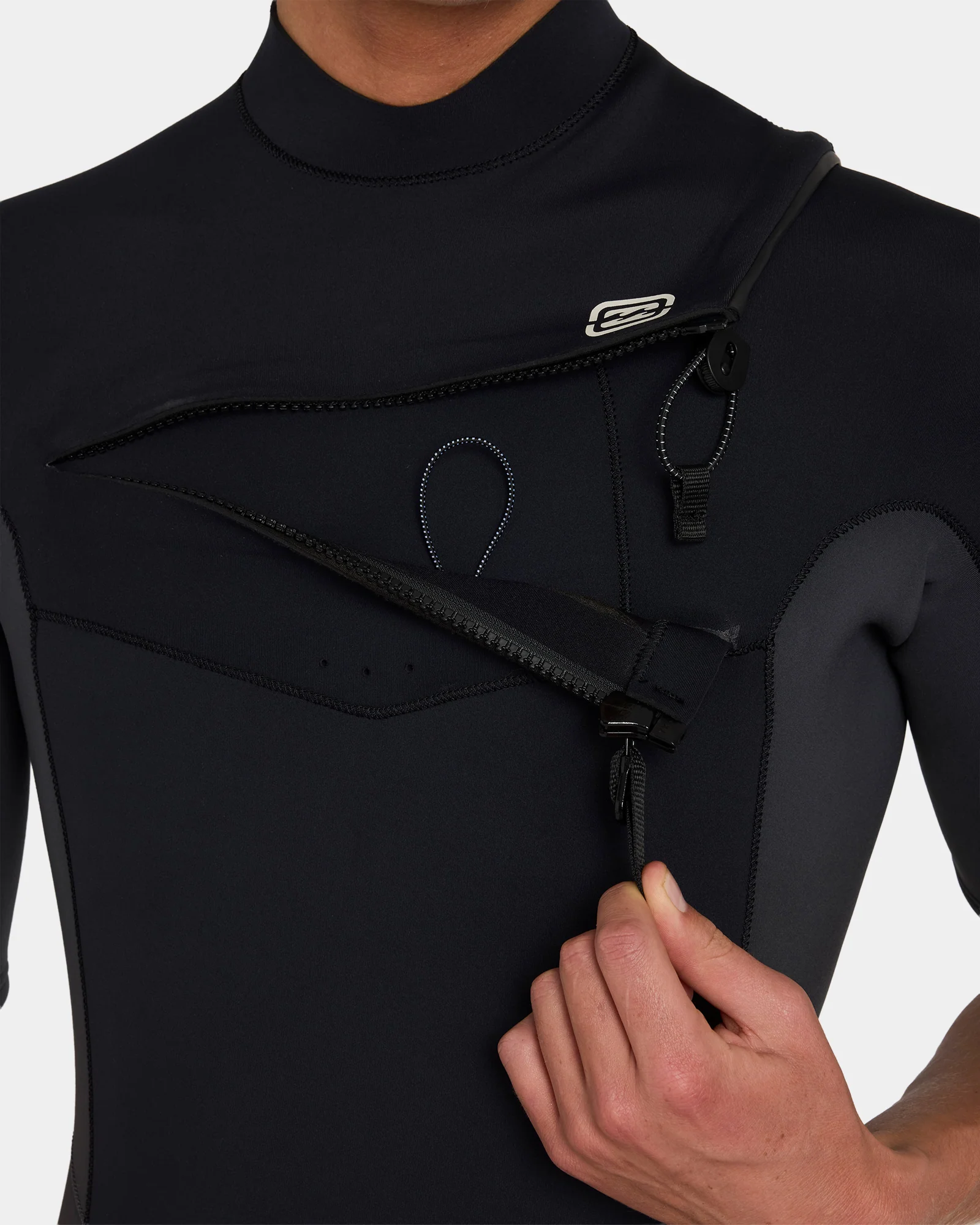 Mens 2/2mm Absolute Natural Chest Zip GBS Spring Suit - Image 6