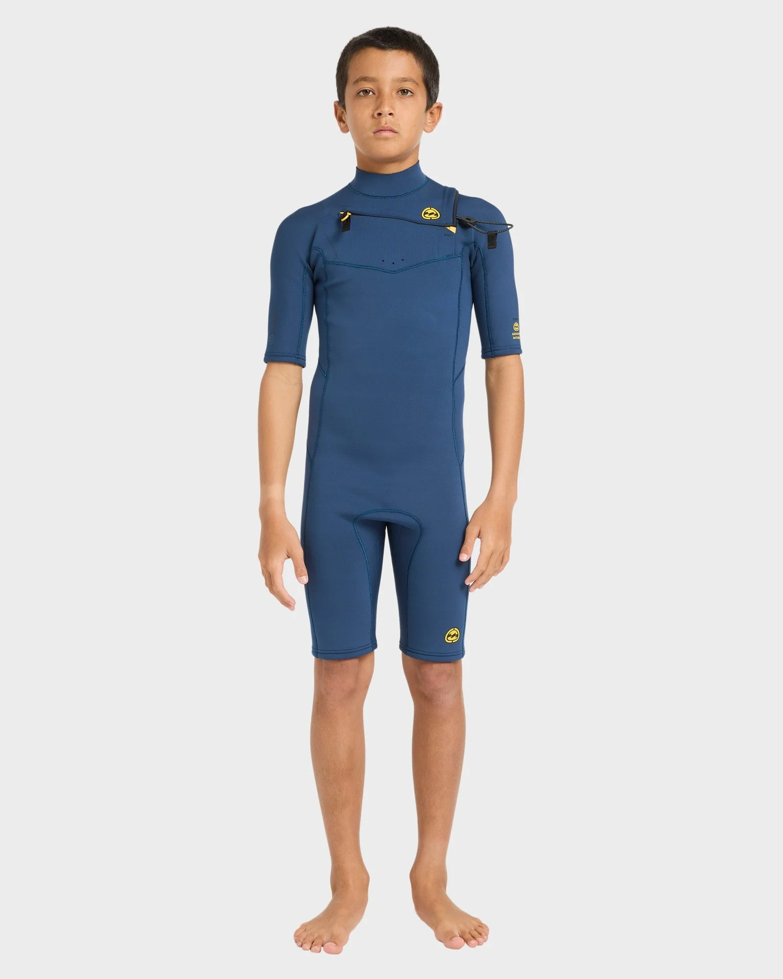 Boys 8-16 2/2mm Absolute Natural Chest Zip GBS Springsuit - Image 9