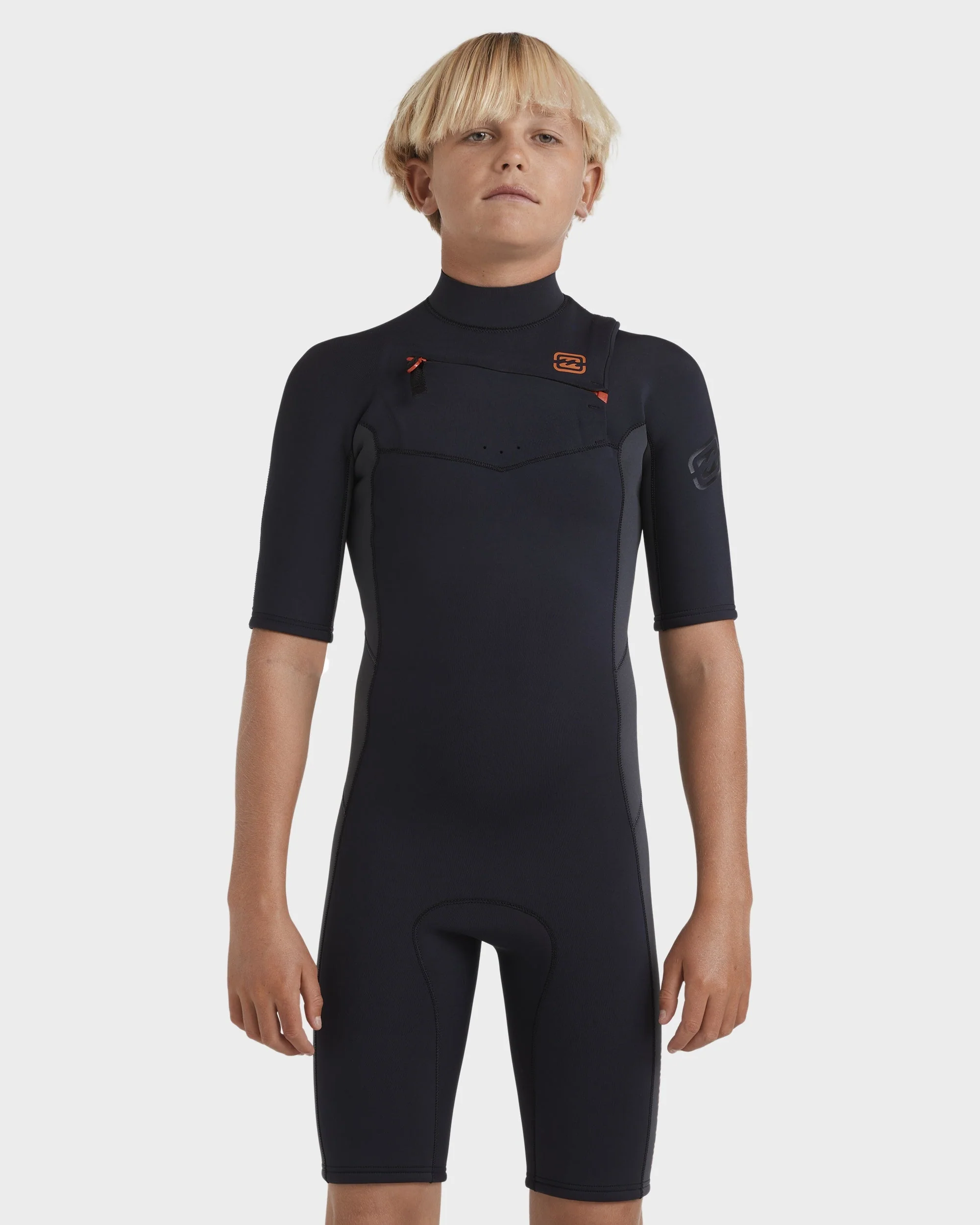 Boys 8-16 2/2mm Absolute Natural Chest Zip GBS Springsuit - Image 8