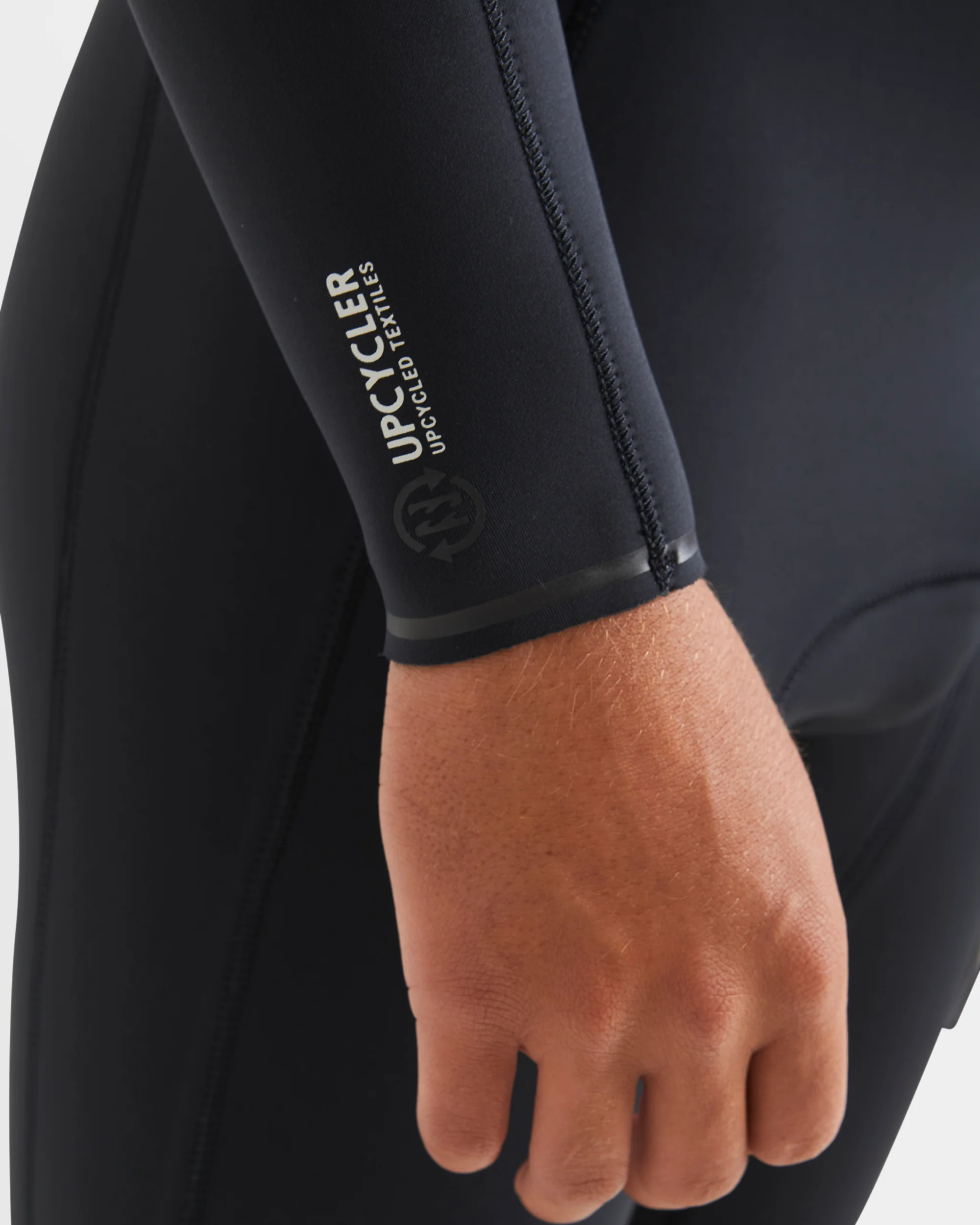 Mens 2/2mm Absolute Natural Chest Zip Long Sleeve Springsuit - Image 4