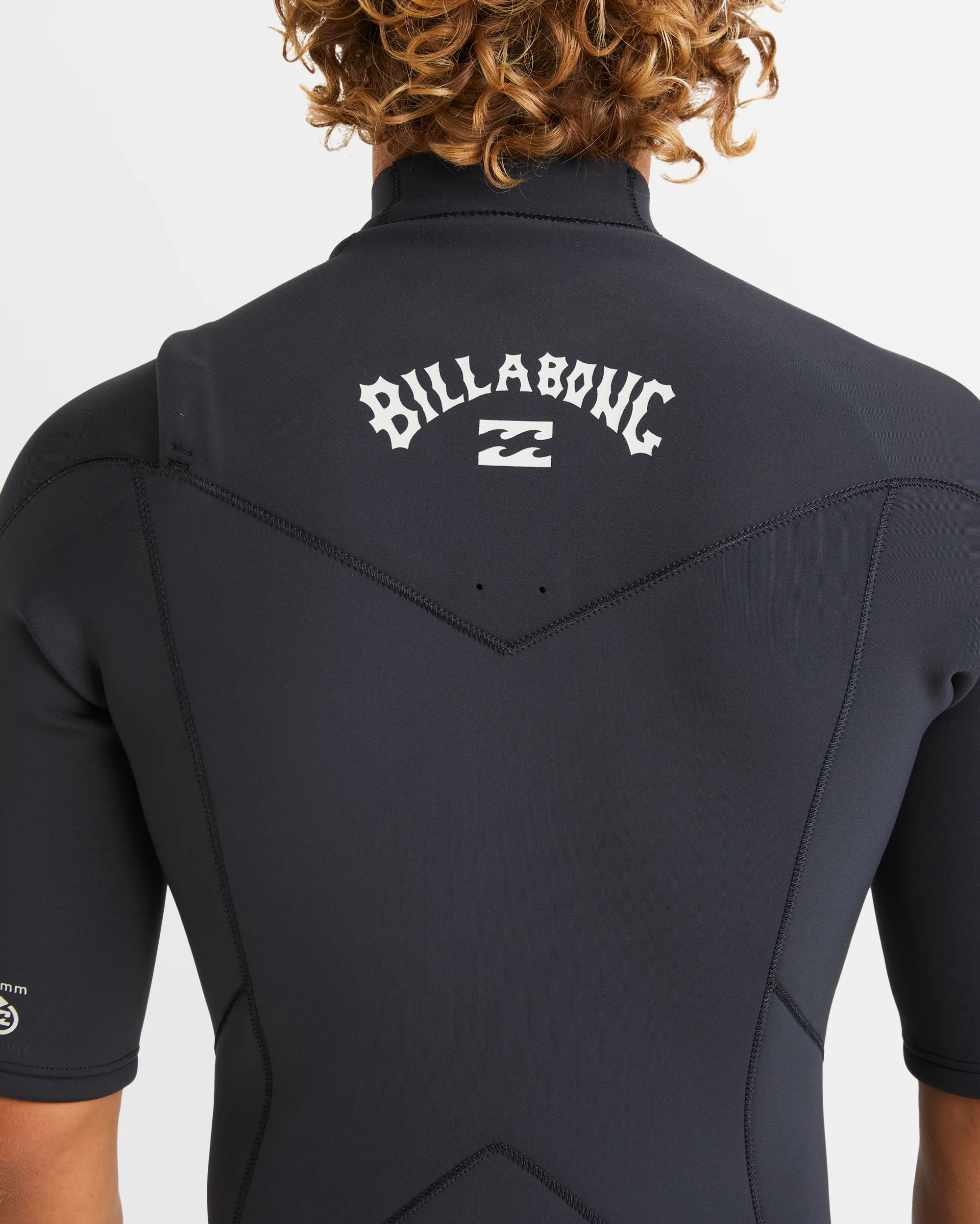 Mens 2/2mm Absolute Natural Chest Zip Springsuit - Image 4