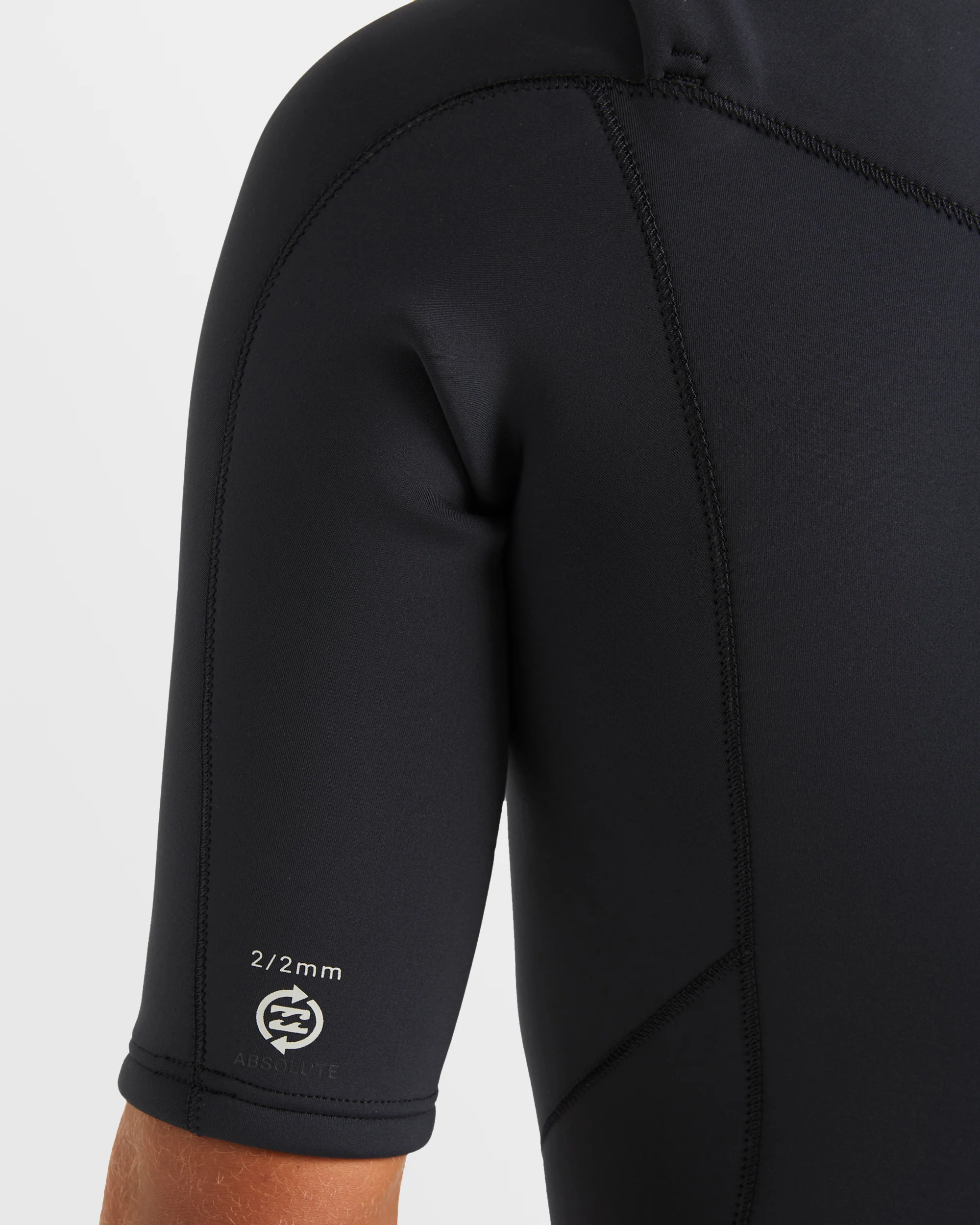 Mens 2/2mm Absolute Natural Chest Zip Springsuit - Image 5
