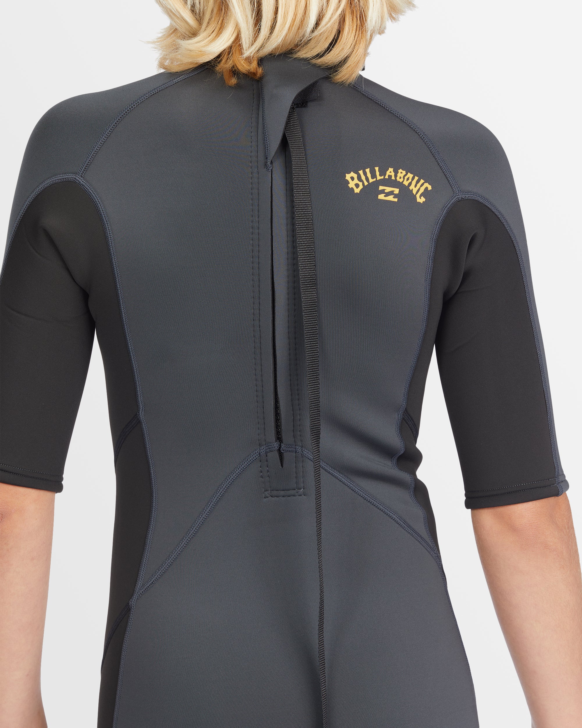 Boys 6-16 2/2mm Absolute Back Zip FL Springsuit - Image 3