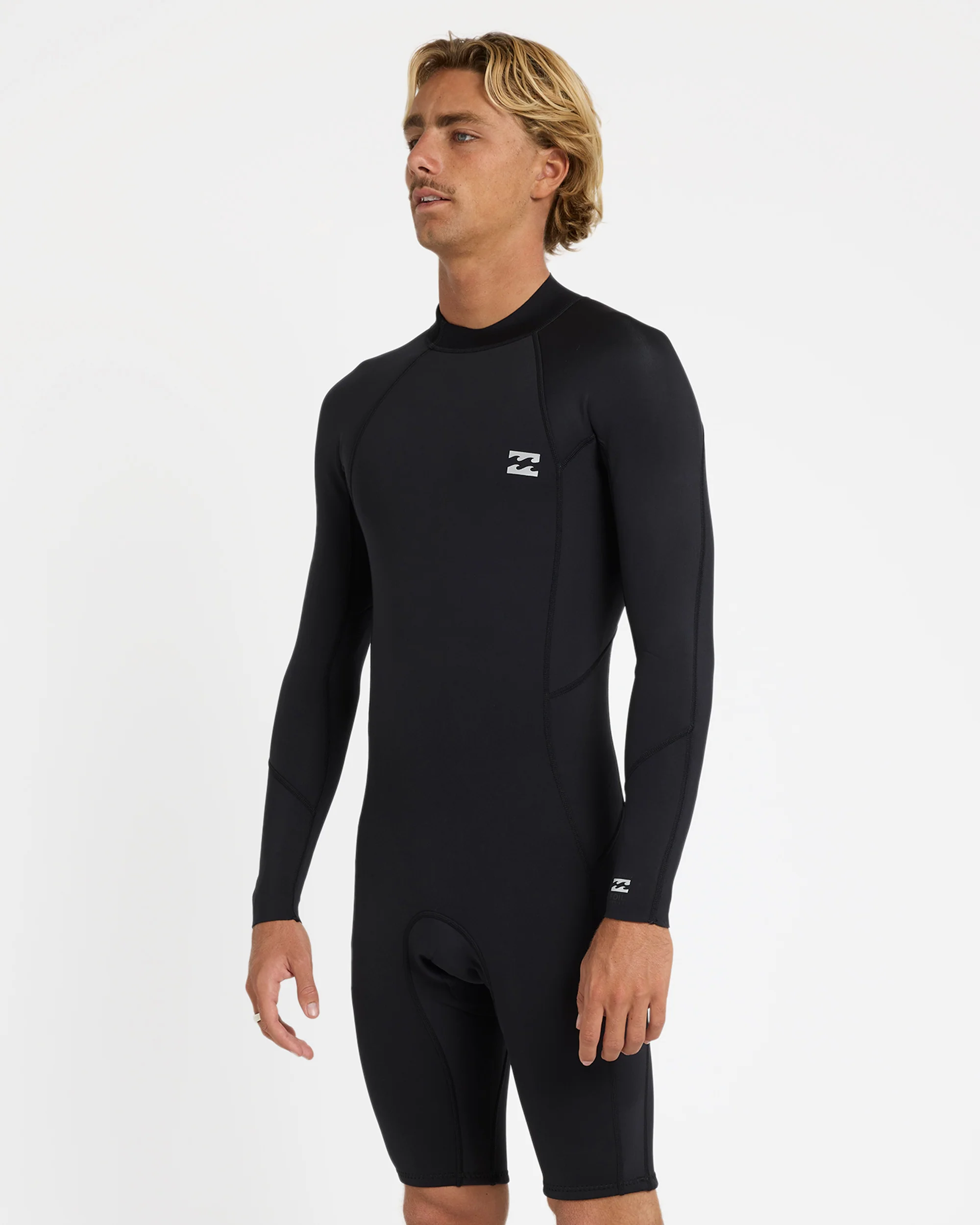 Mens 2/2mm Foil Long Sleeve Springsuit - Image 2