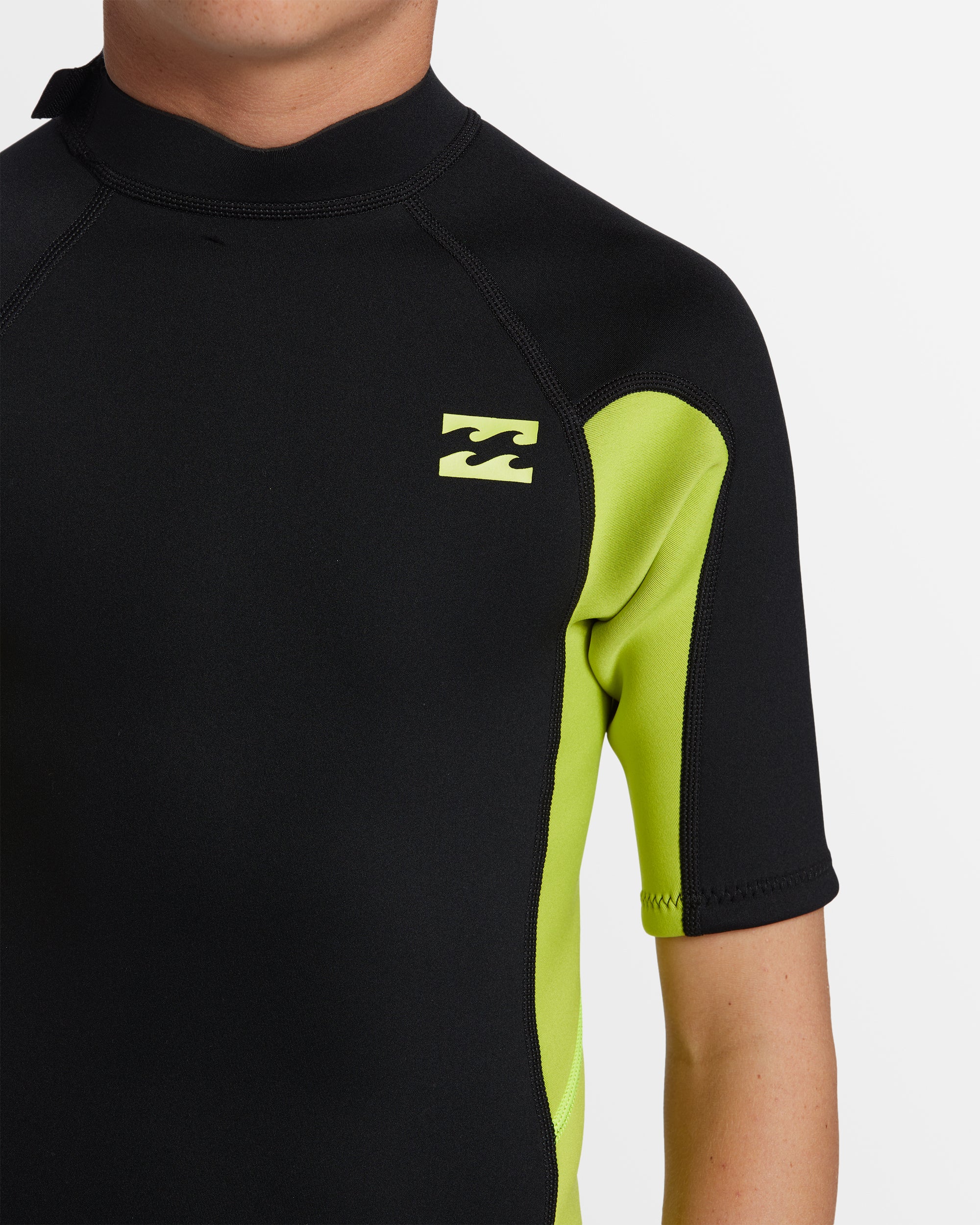 Boys 6-16 2/2mm Foil Back Zip Springsuit - Image 4