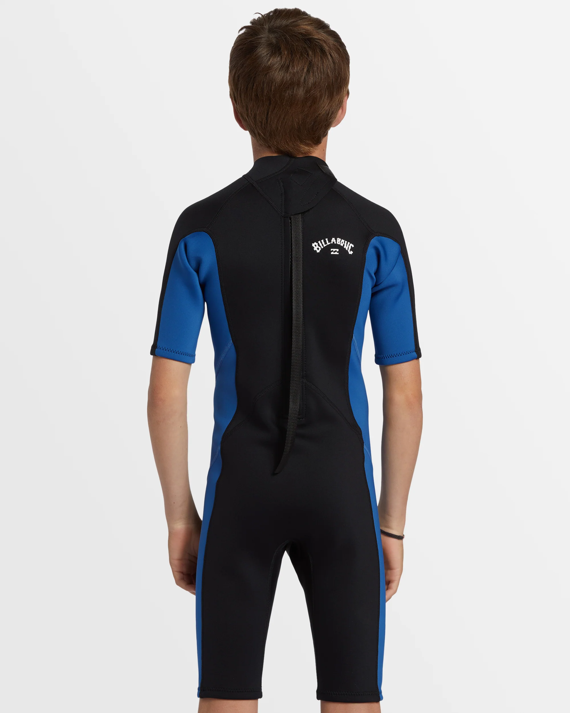 Boys 8-14 2/2mm Foil Back Zip Springsuit - Image 5