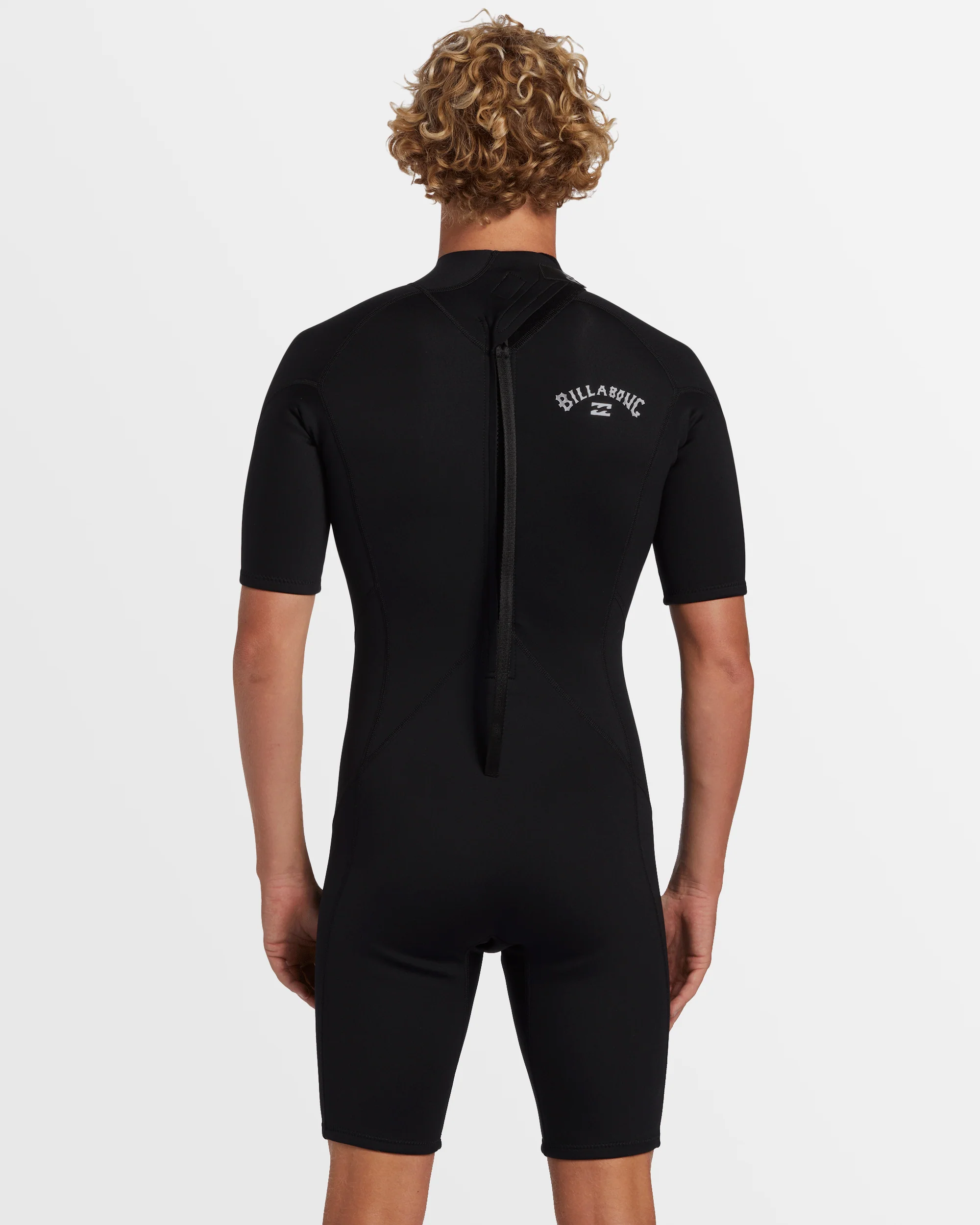 Mens 2/2mm Foil Back Zip Springsuit - Image 3