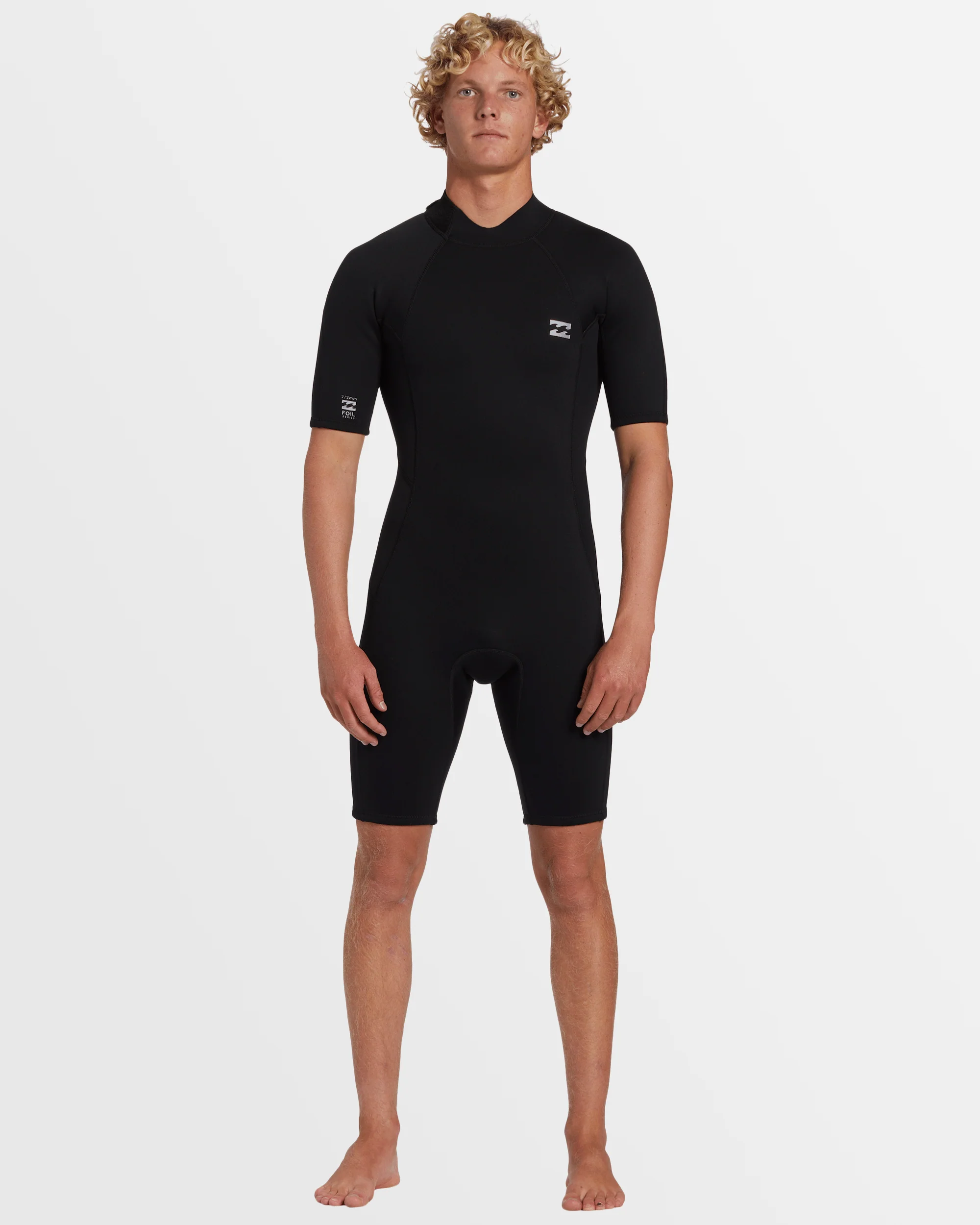 Mens 2/2mm Foil Back Zip Springsuit - Image 4