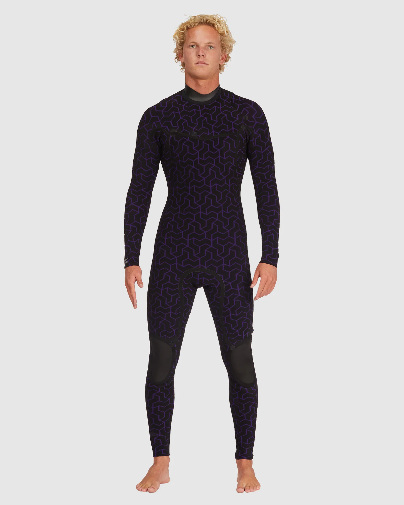 Mens 2/2mm Furnace Chest Zip Steamer Wetsuit - Image 3