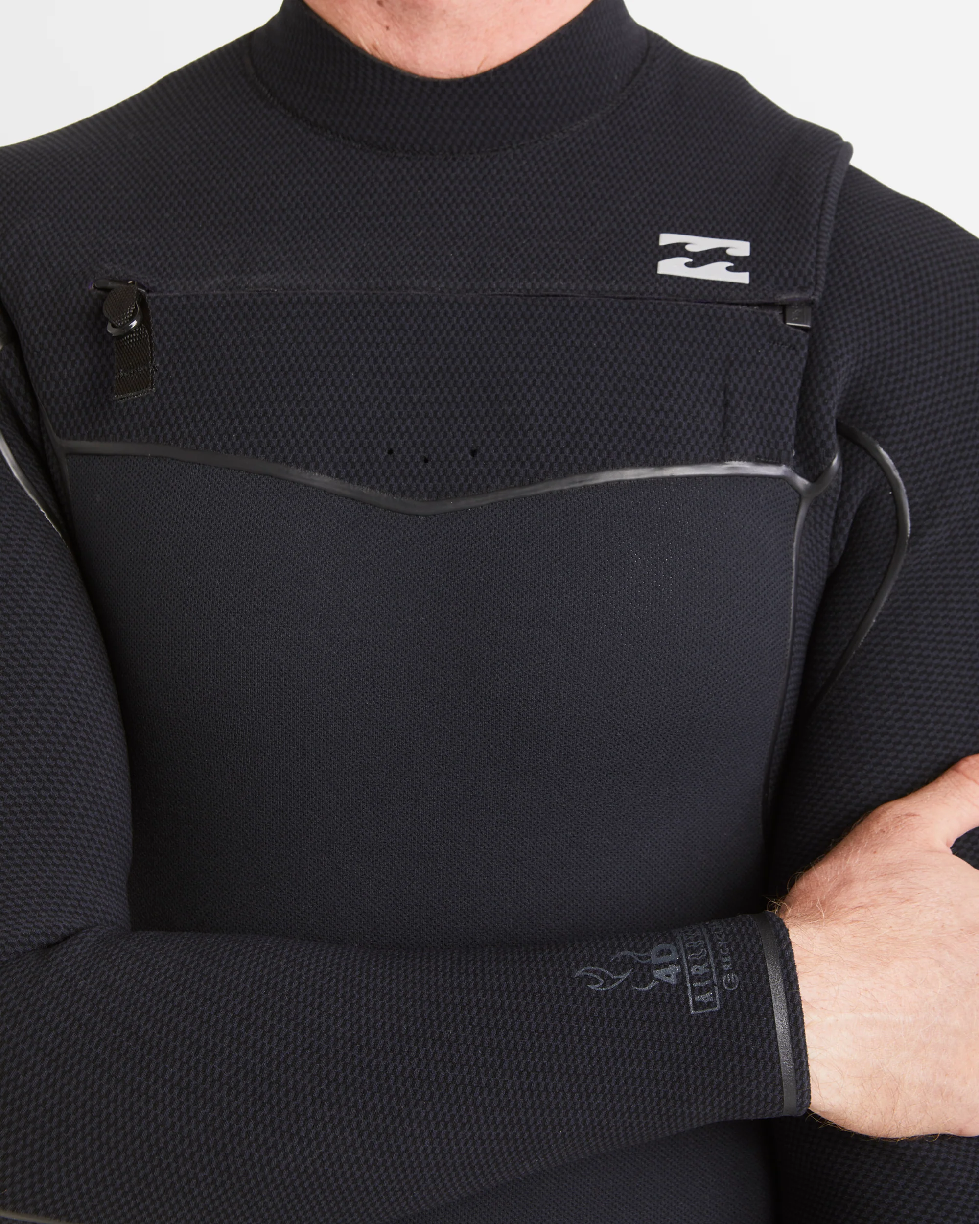 Mens 2/2mm Furnace Chest Zip Steamer Wetsuit - Image 4