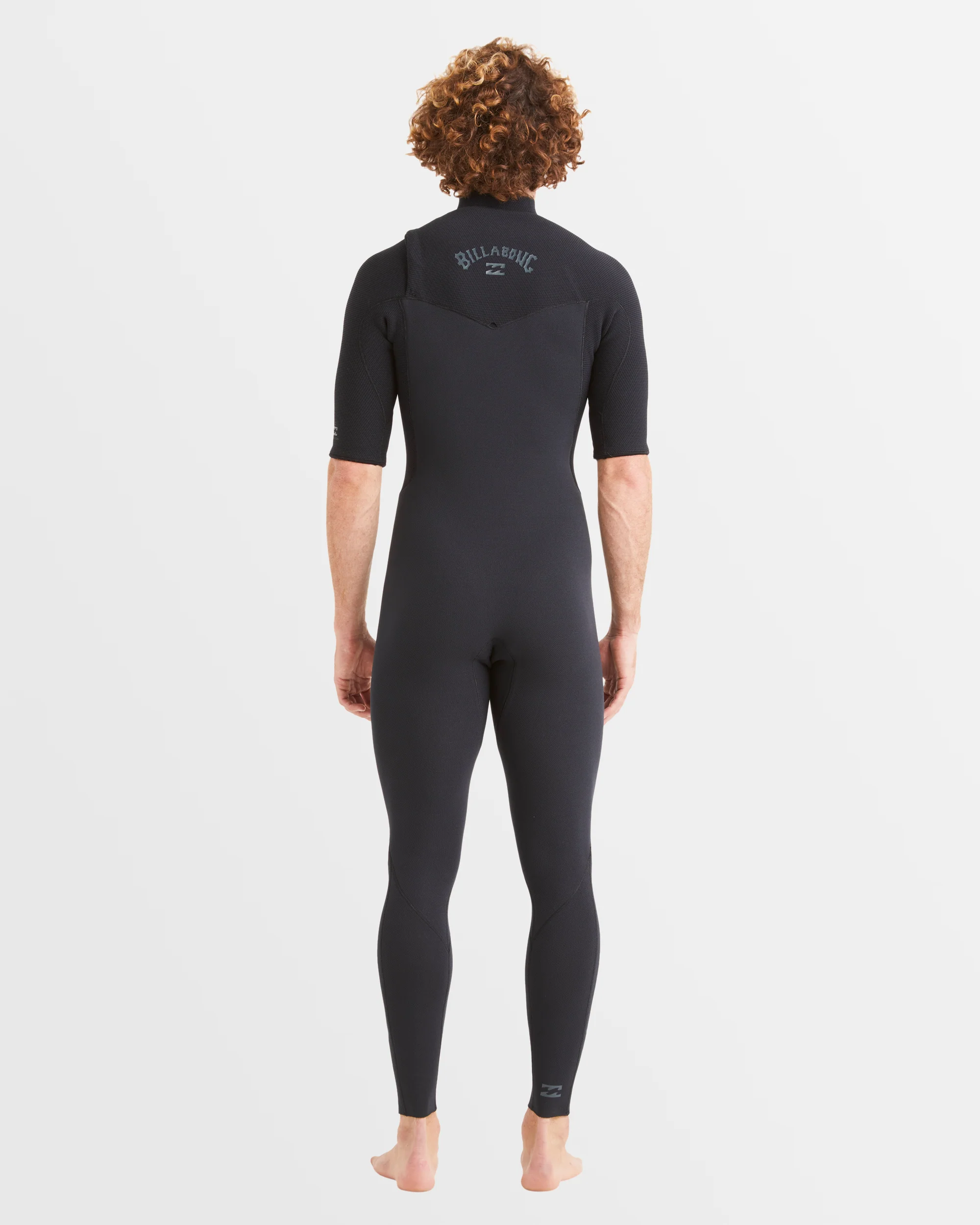 Mens 2/2mm Revo Natural Chest Zip Short Sleeve Fullsuit - Image 3