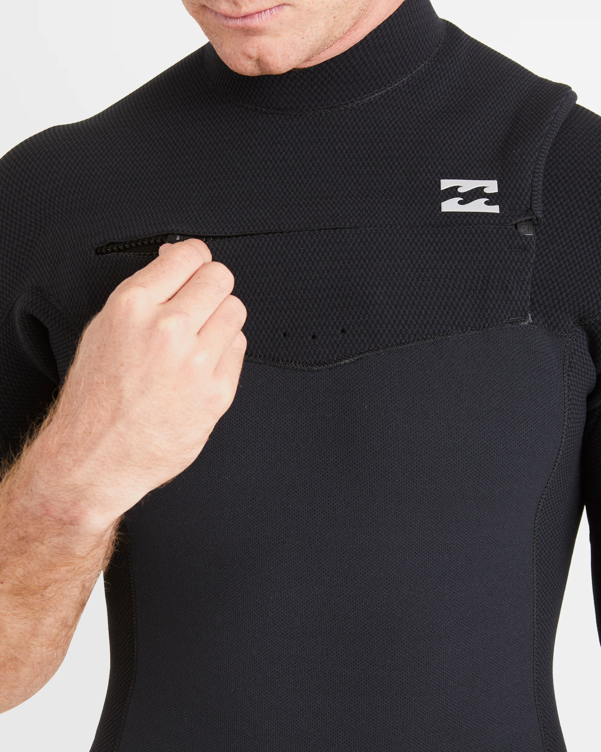 Mens 2/2mm Revo Natural Chest Zip Springsuit - Image 6