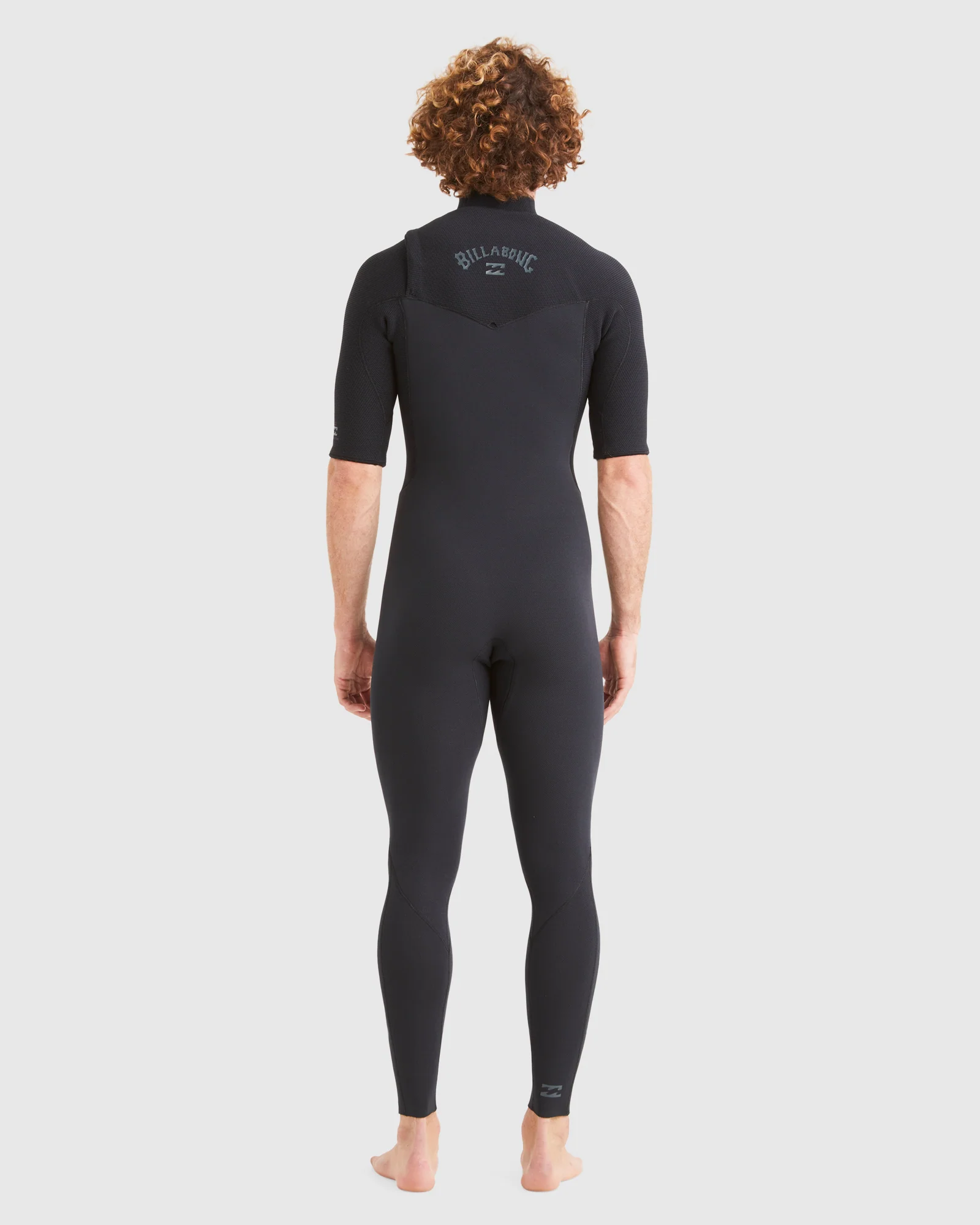 Mens 2/2mm Revolution Chest Zip Short Sleeve Full - Image 3