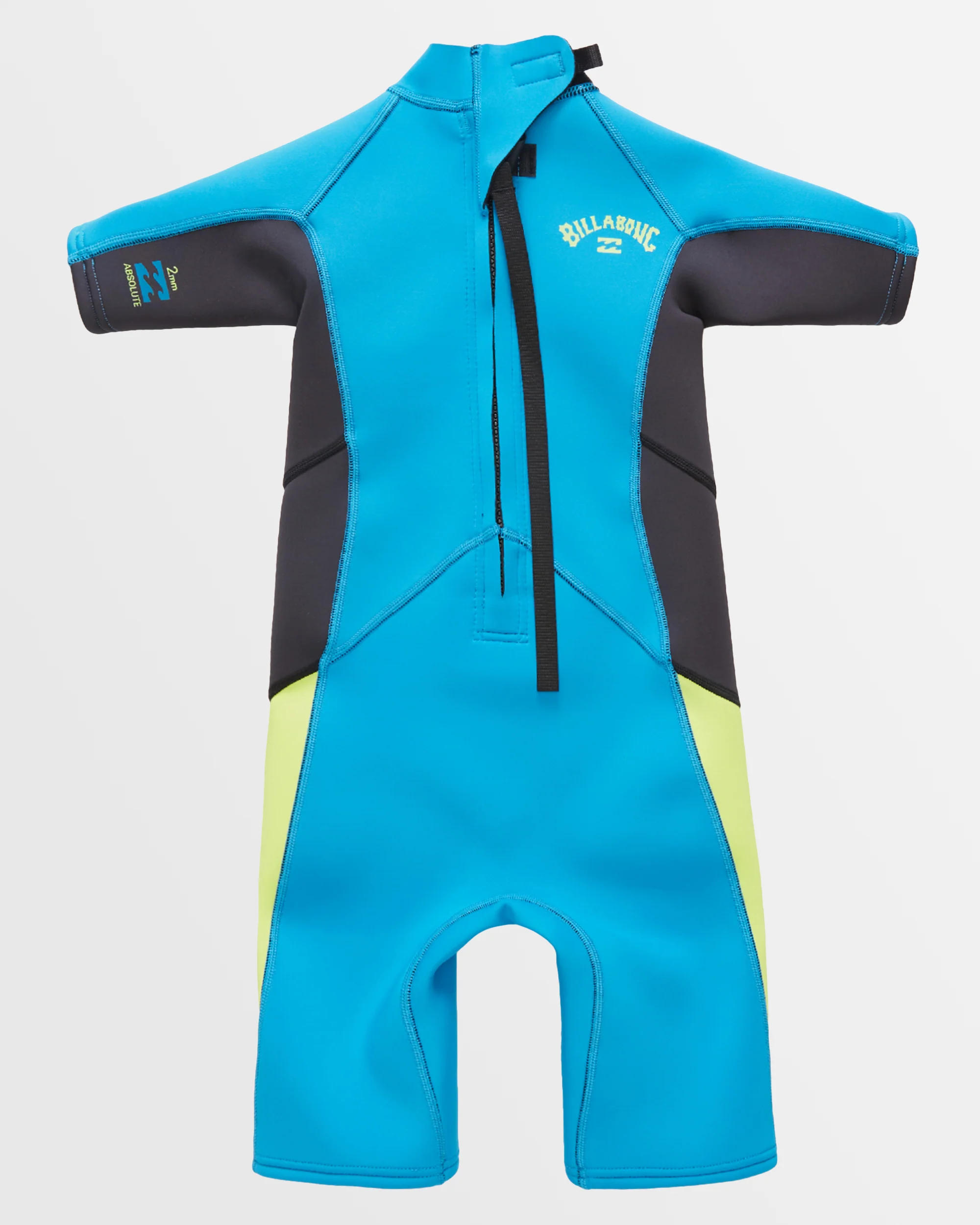 Boys 0-7 2/2mm Absolute Back Zip FL Springsuit - Image 2