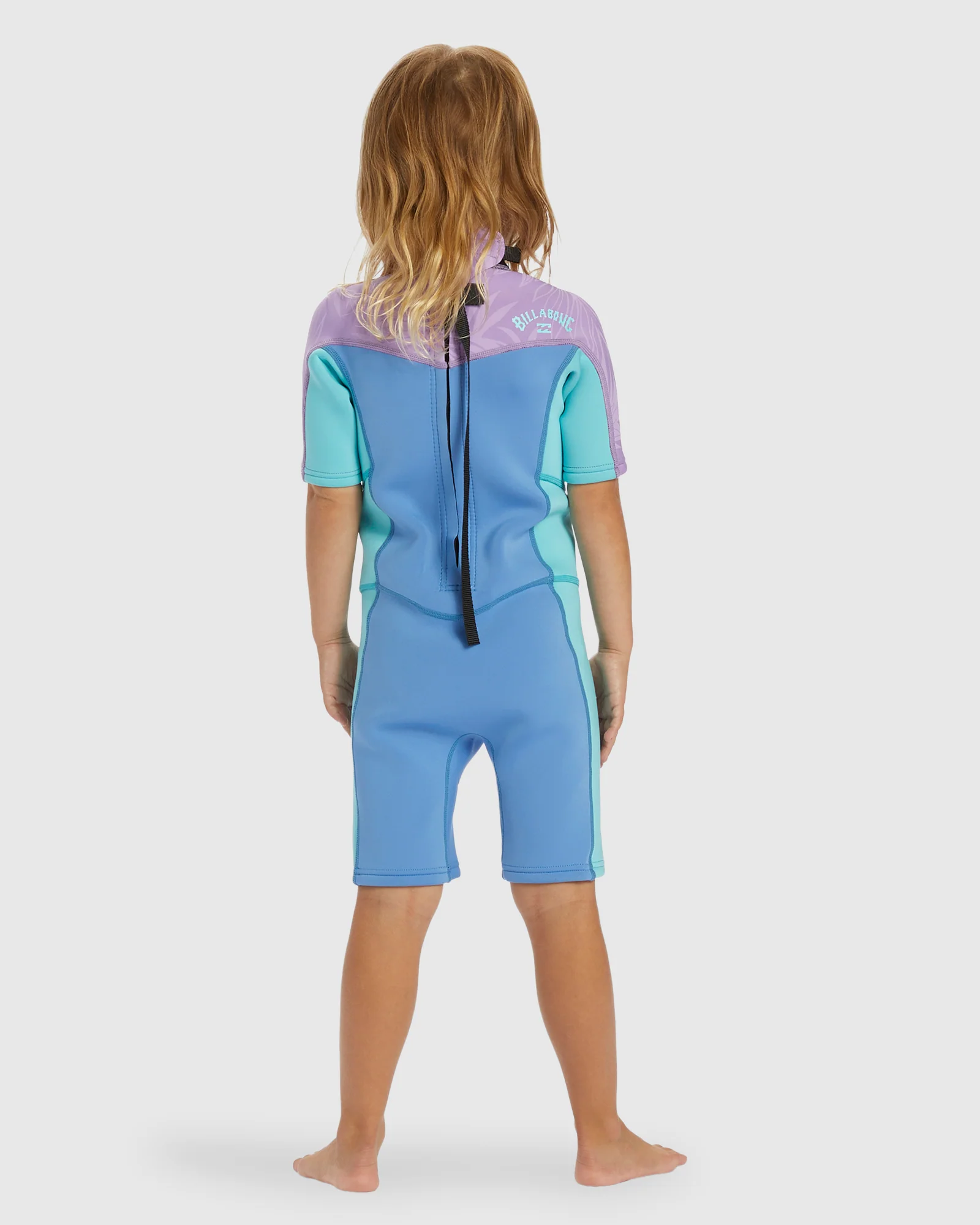 Girls 2-6 2/2mm Synergy Back Zip Springsuit - Image 3