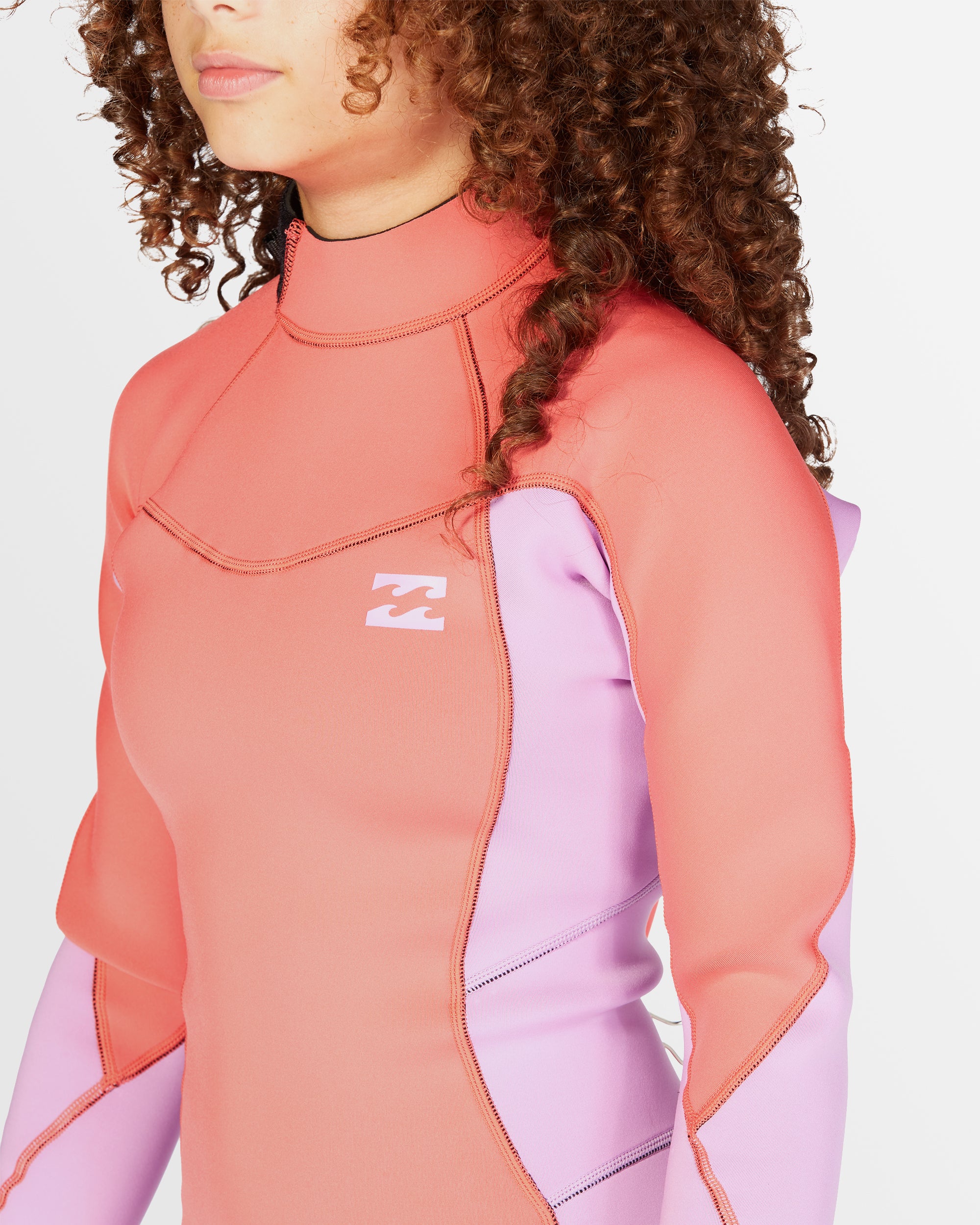 Girls 8-14 2/2mm Synergy Back Zip Long Sleeve Springsuit - Image 4
