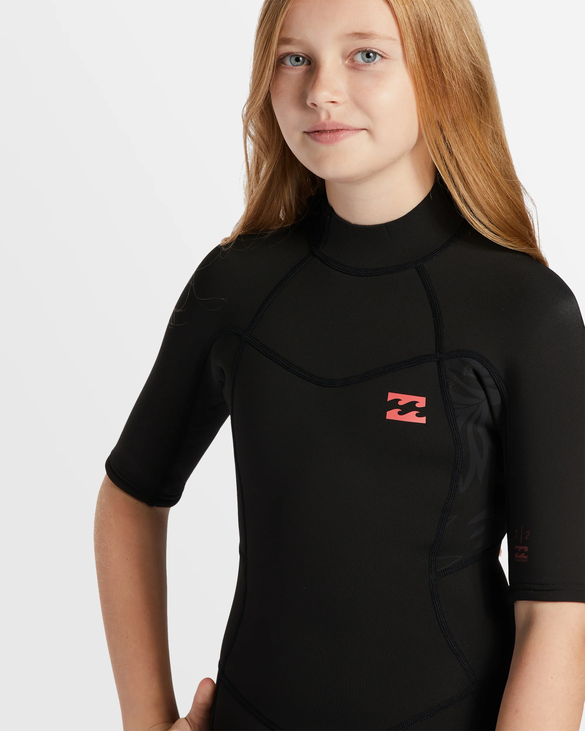 Girls 6-14 2/2mm Synergy Back Zip Springsuit - Image 4