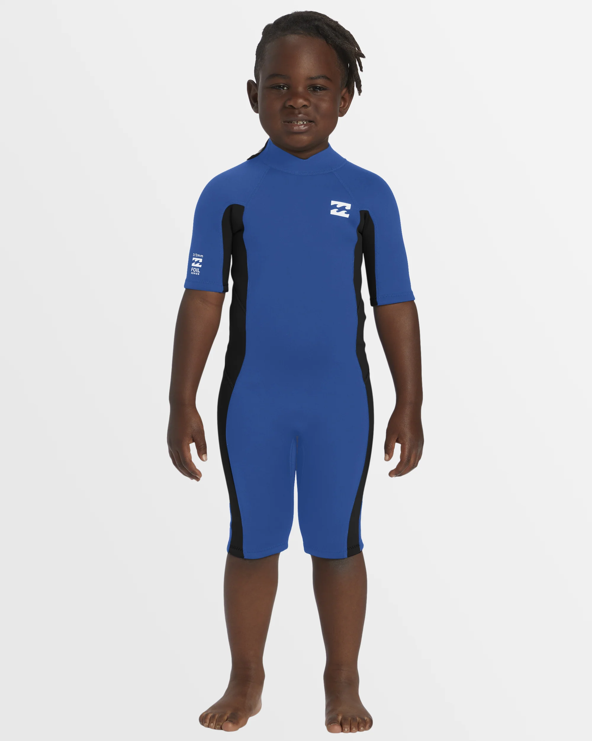 Boys 2-6 2/2mm Foil Back Zip Springsuit