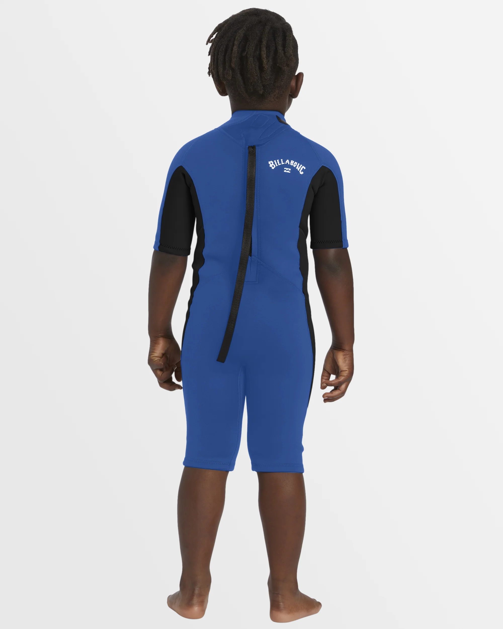 Boys 2-6 2/2mm Foil Back Zip Springsuit - Image 2