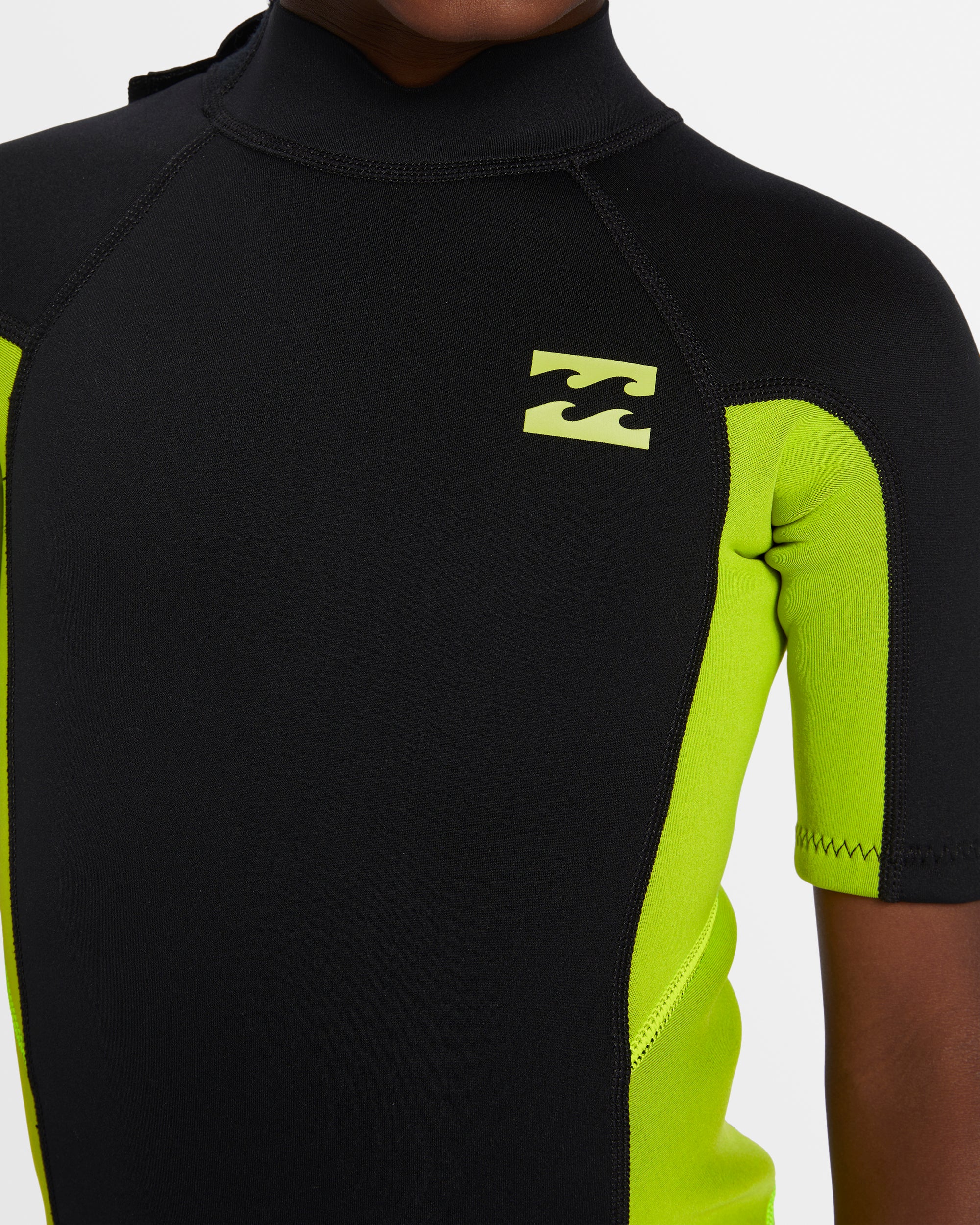 Boys 2-6 2/2mm Foil Back Zip Springsuit - Image 3
