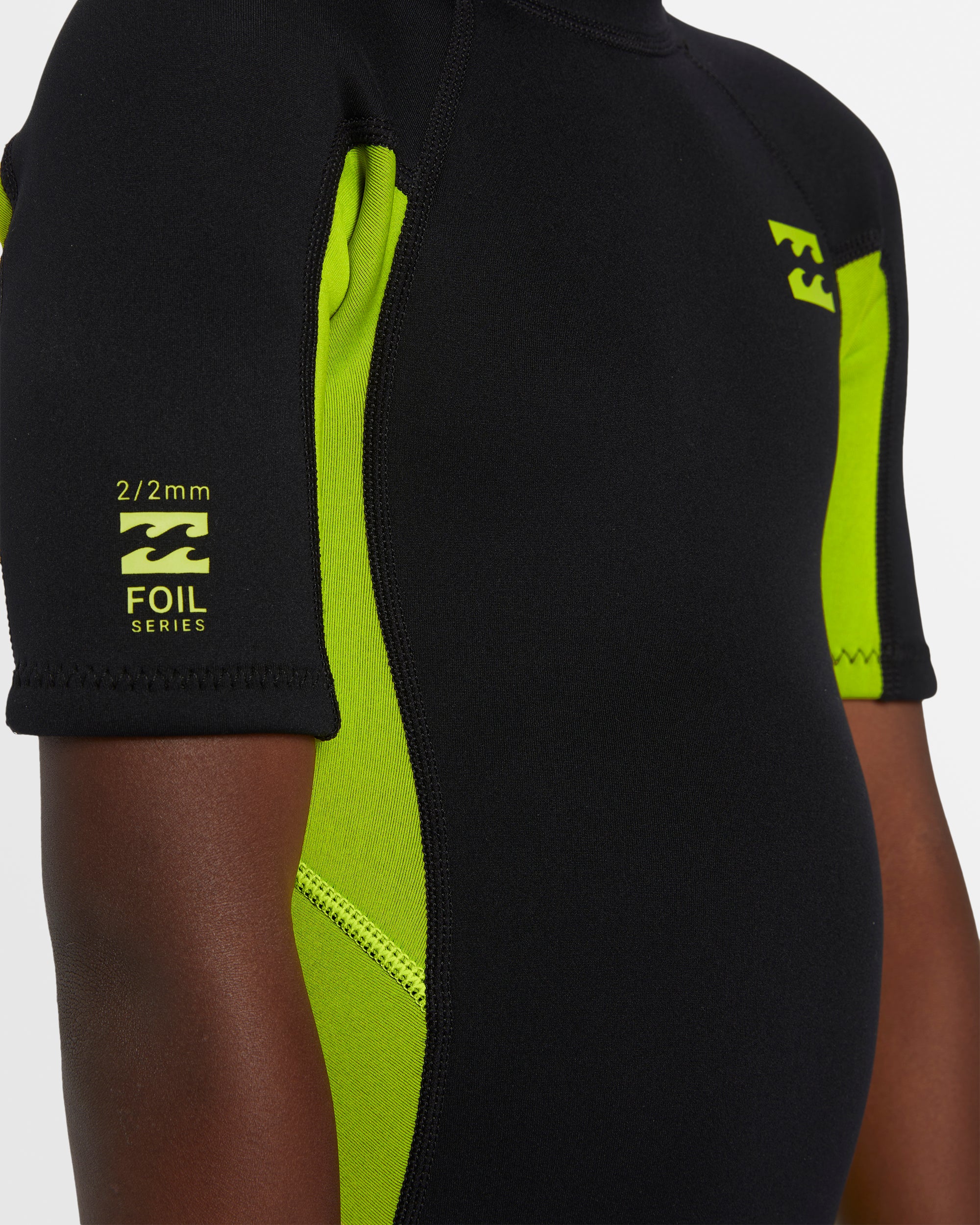 Boys 2-6 2/2mm Foil Back Zip Springsuit - Image 4