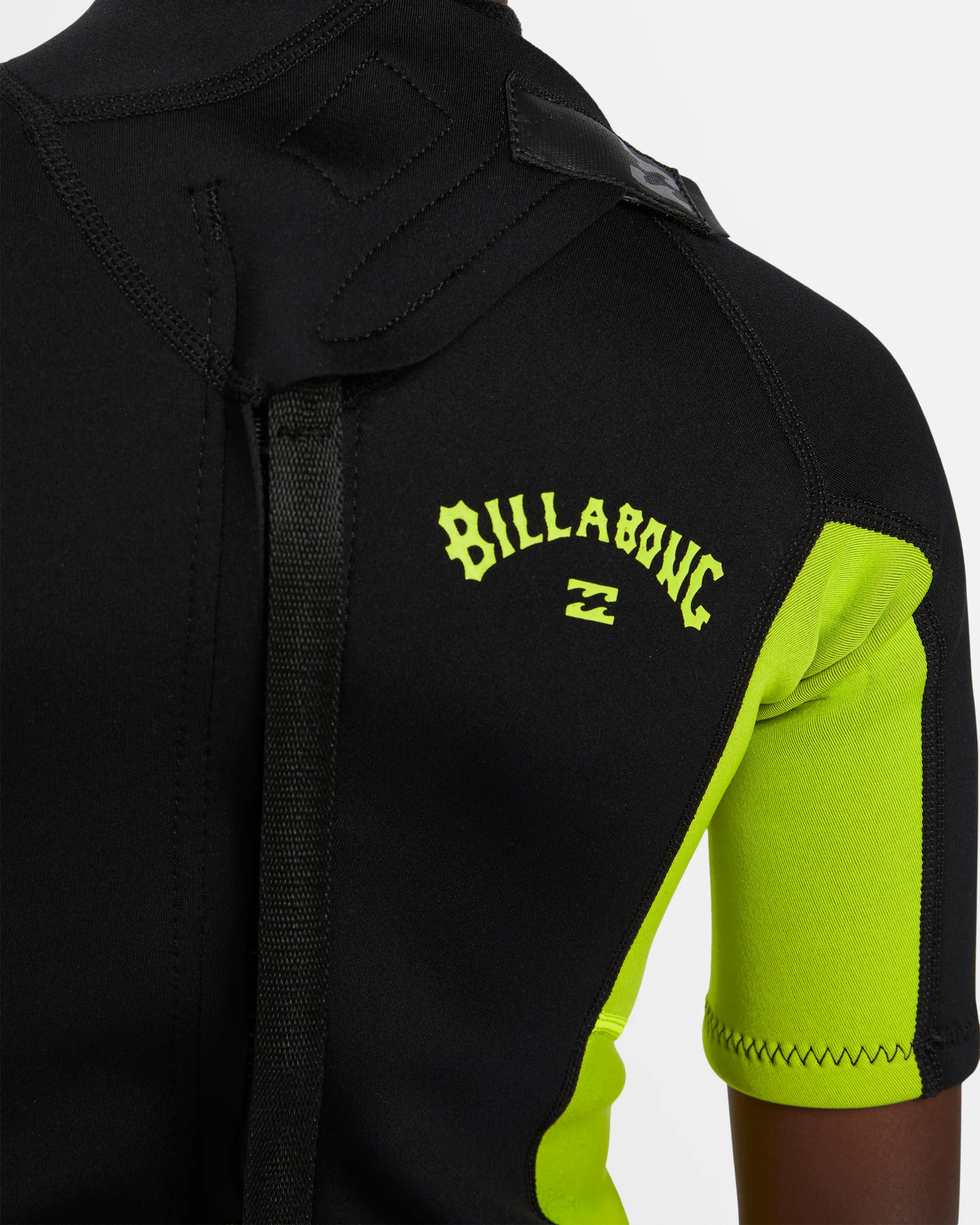 Boys 2-6 2/2mm Foil Back Zip Springsuit - Image 6