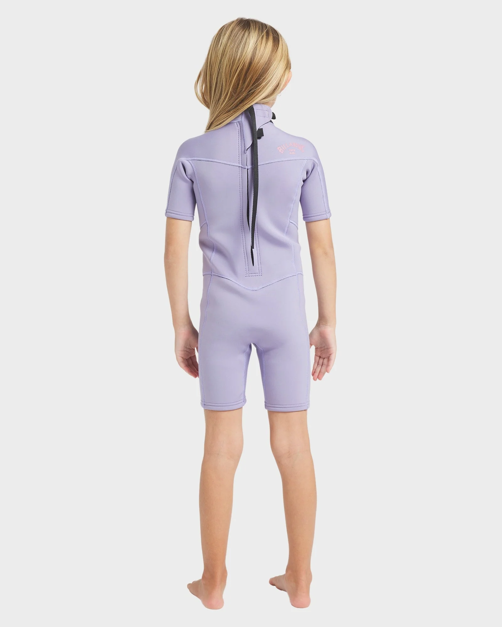 Girls 2-6 2/2mm Synergy Back Zip Springsuit - Image 2