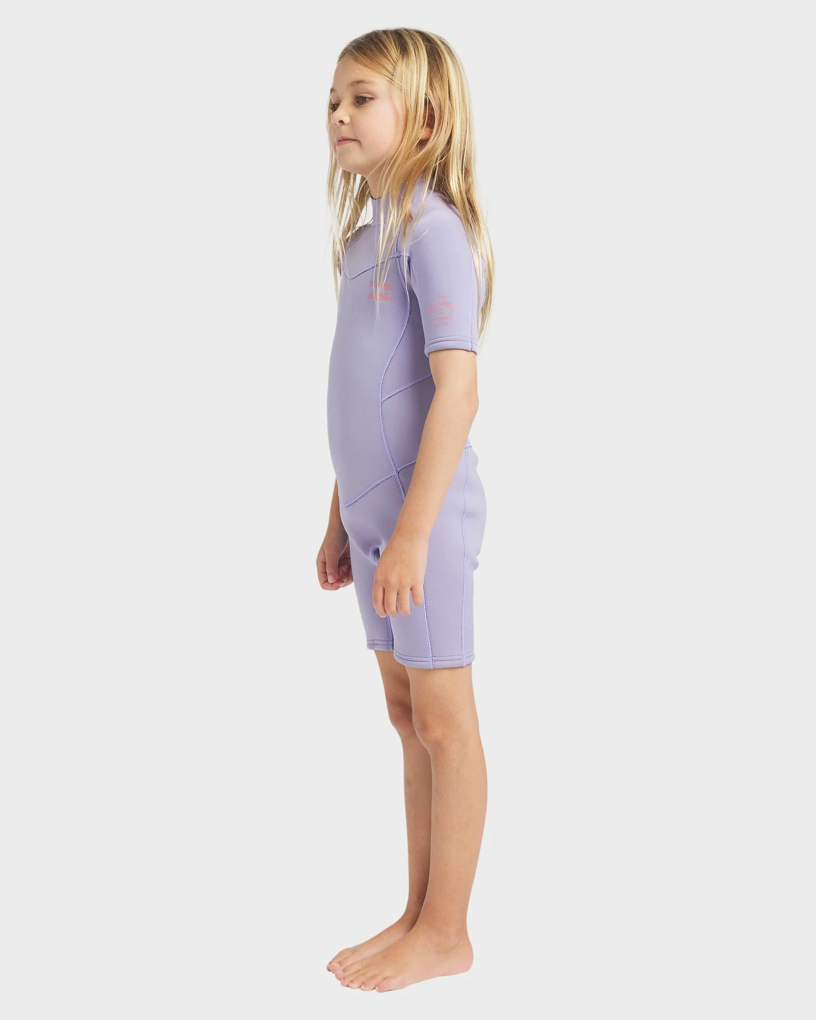 Girls 2-6 2/2mm Synergy Back Zip Springsuit - Image 3
