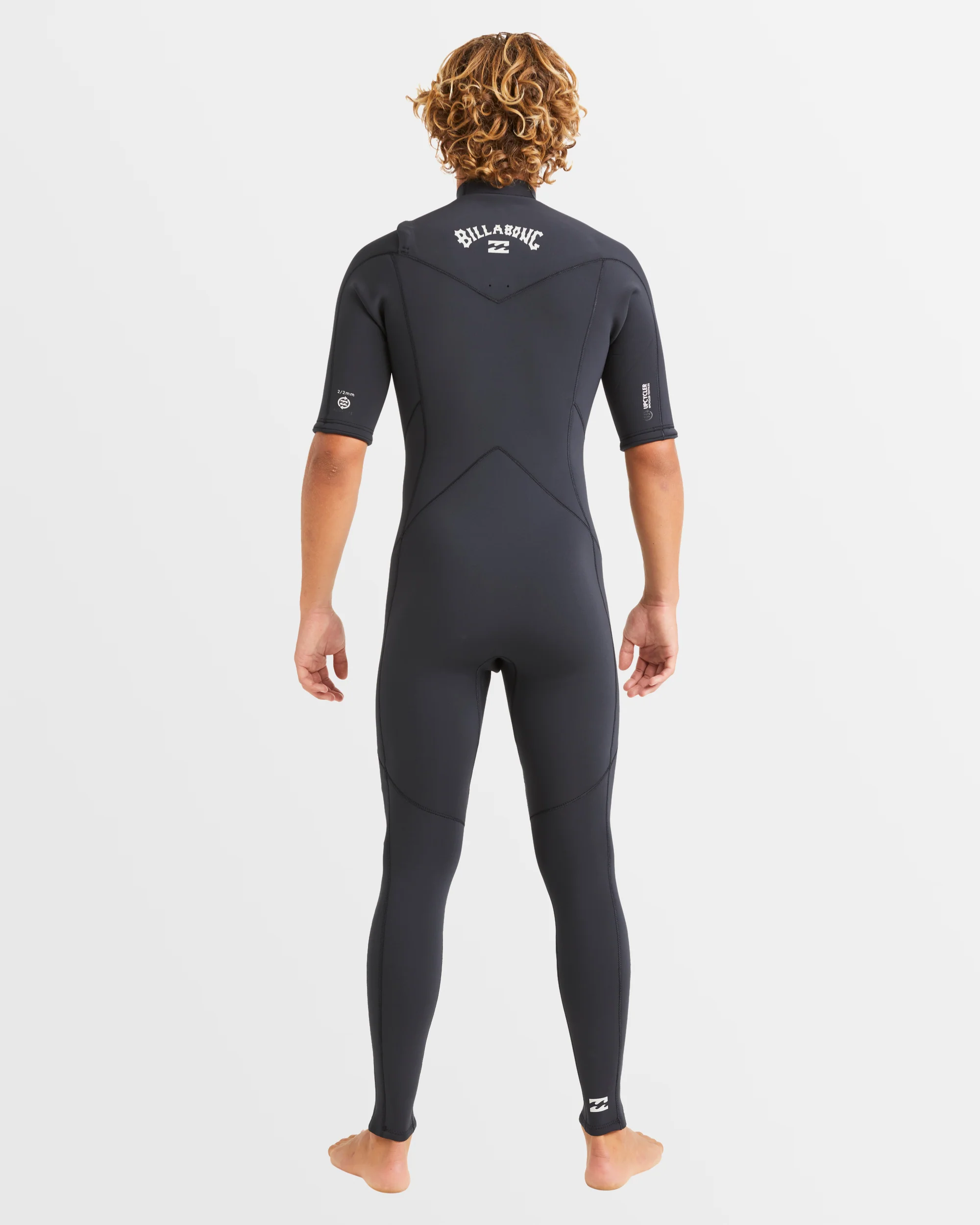 Mens 2/2mm Absolute Natural Chest Zip Fullsuit - Image 3