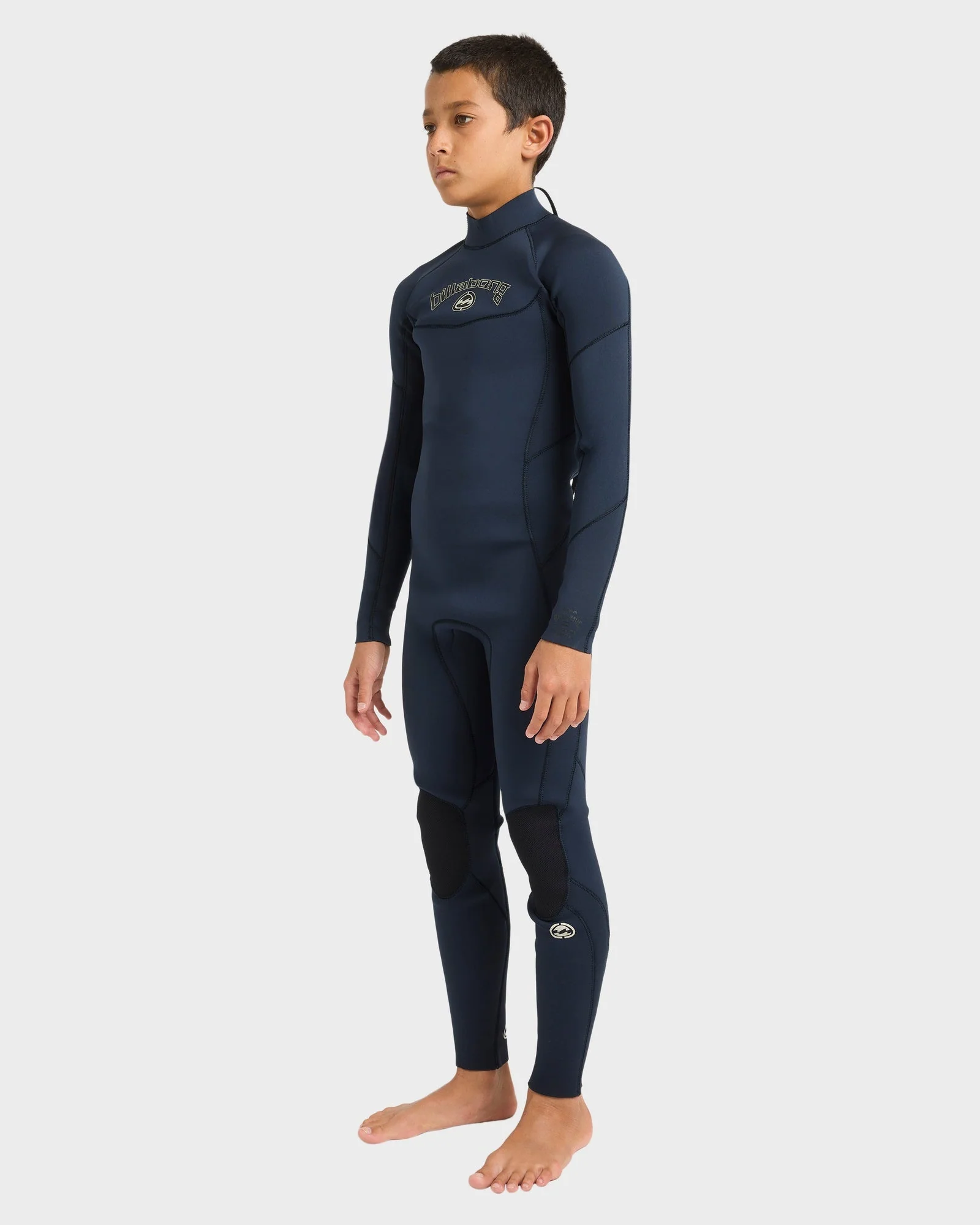 Boys 8-16 3/2mm Absolute Back Zip GBS Steamer Wetsuit - Image 3